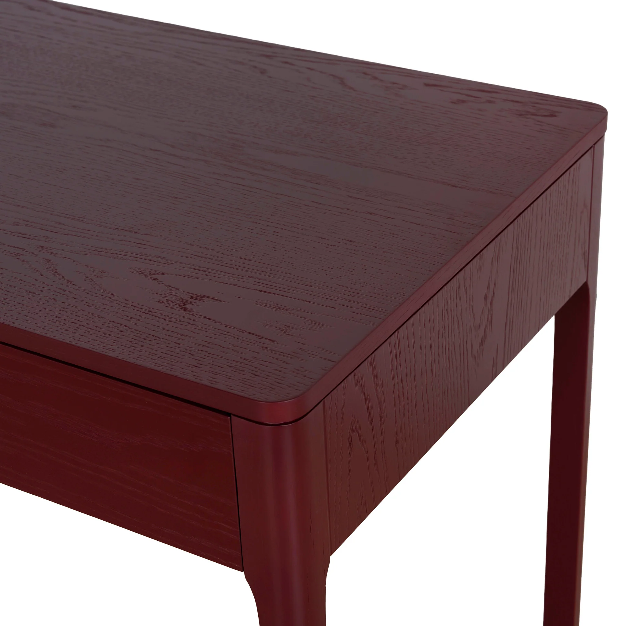 COT10954-CN 1.2m Home Office Desk - Burgundy Red - Image 11