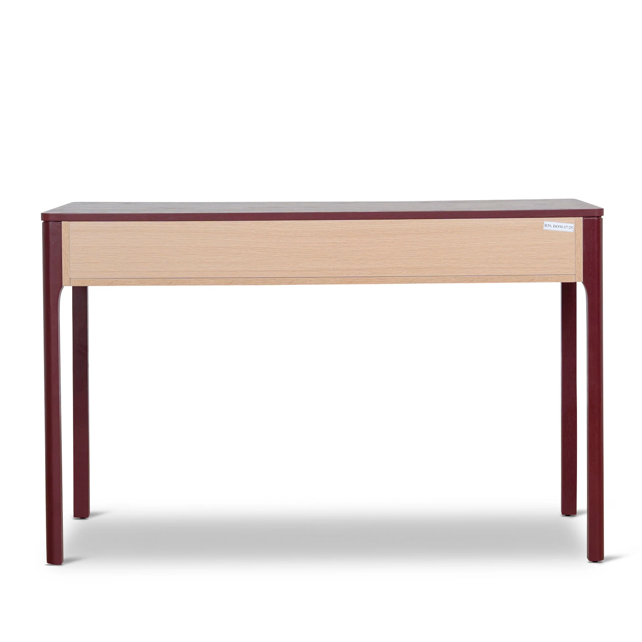 COT10954-CN 1.2m Home Office Desk - Burgundy Red - Image 13