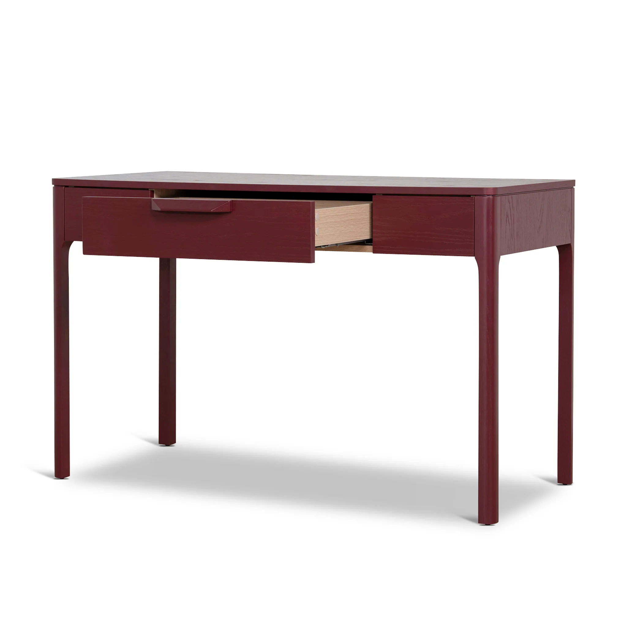 COT10954-CN 1.2m Home Office Desk - Burgundy Red - Image 3