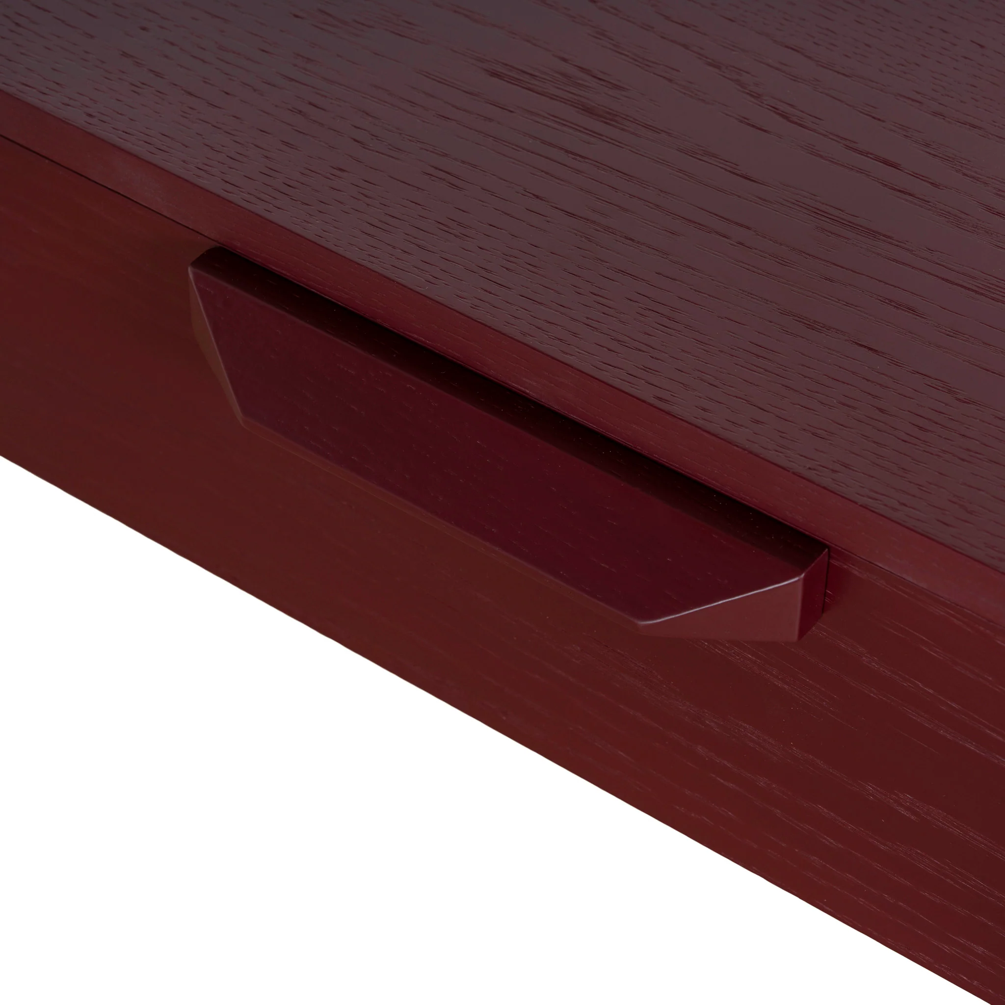 COT10954-CN 1.2m Home Office Desk - Burgundy Red - Image 5