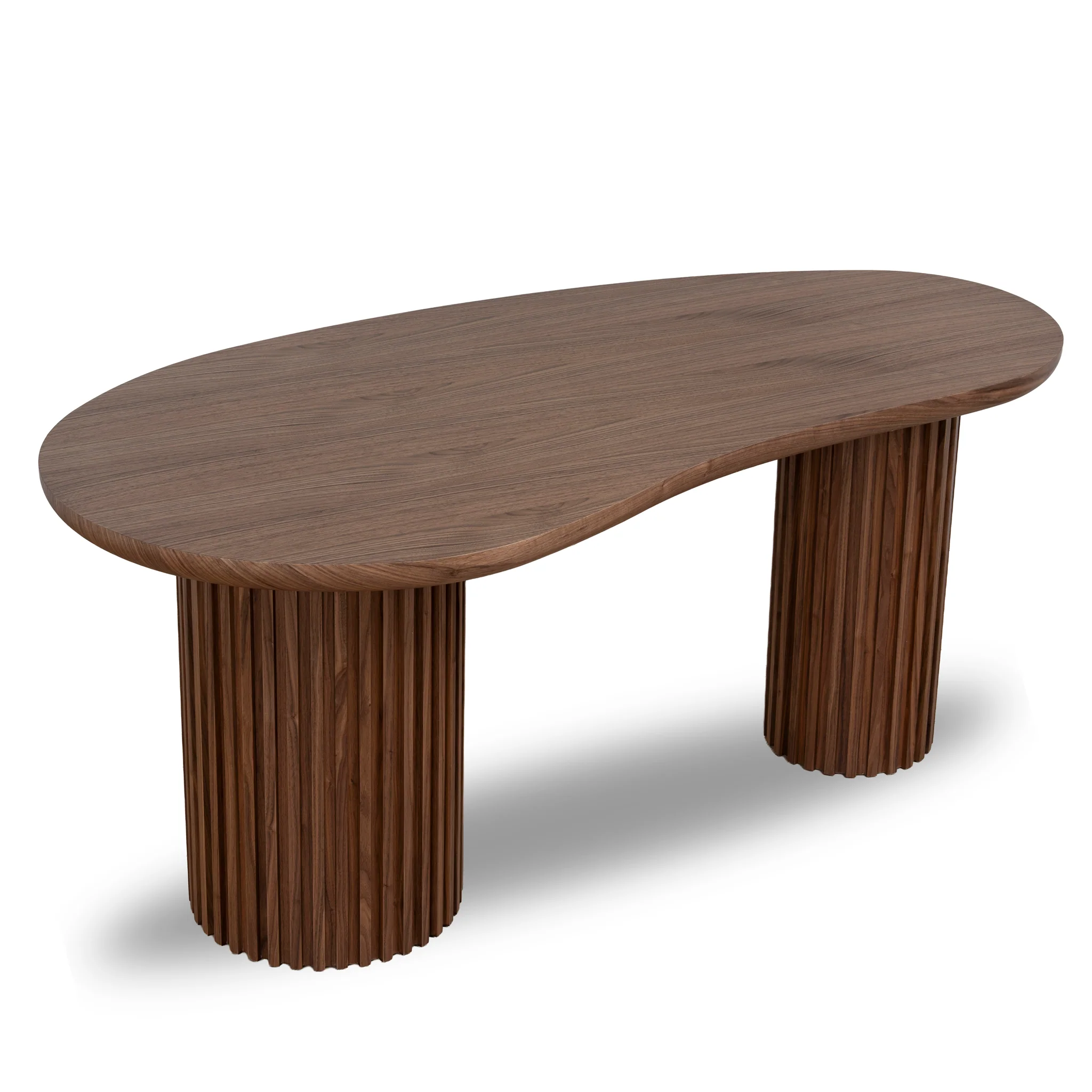 COT12281-CN 1.7m Office Desk - Walnut - Image 5