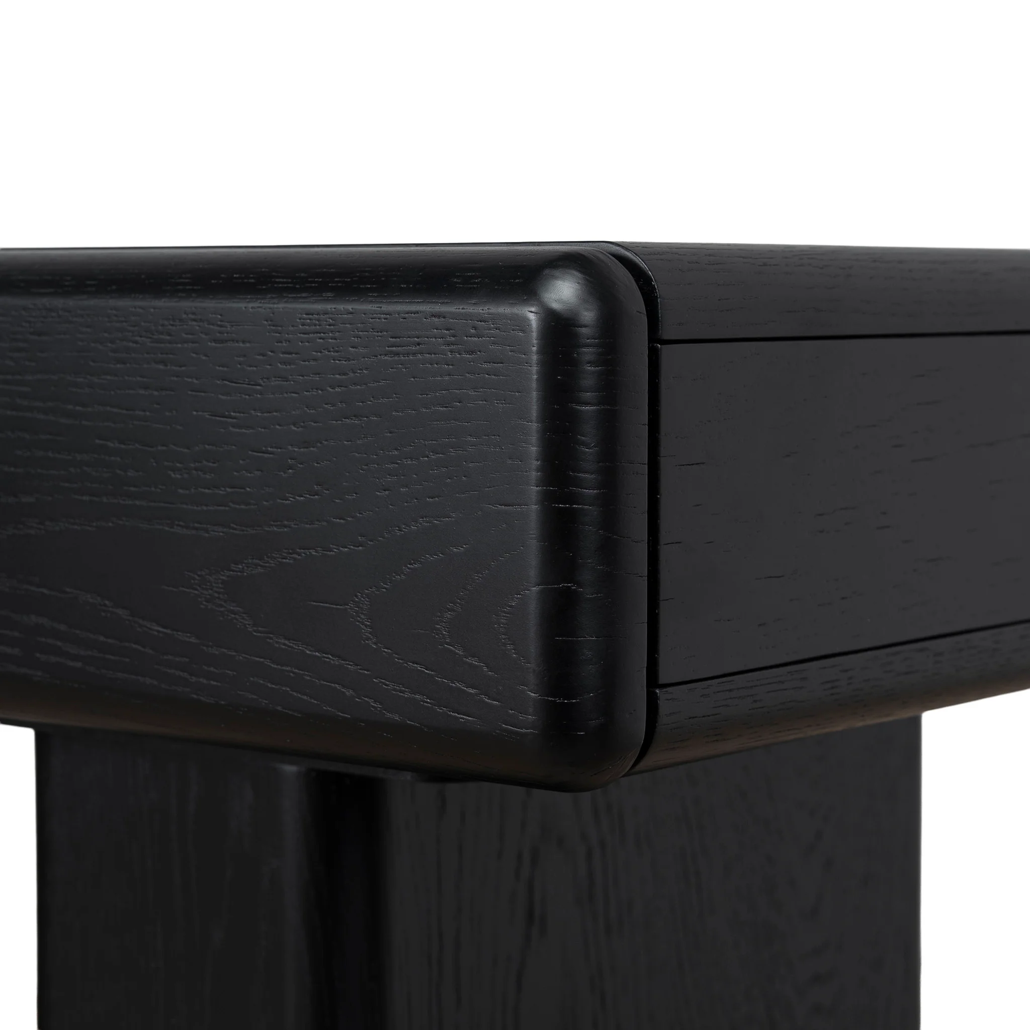 COT12390-CN 1.6m Office desk - Black Oak - Image 9