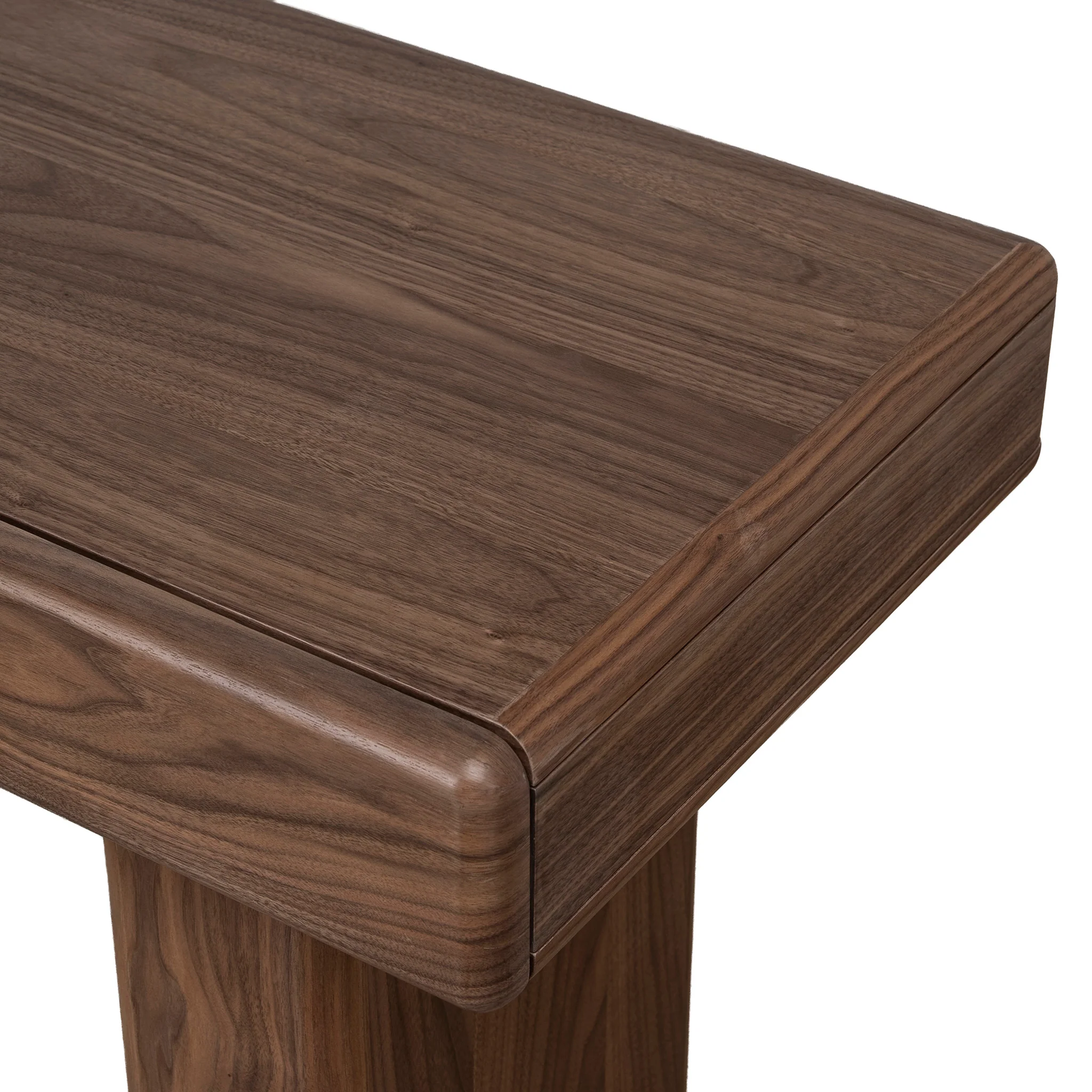 COT12391-CN 1.6m Office Desk - Walnut Veneer - Image 11