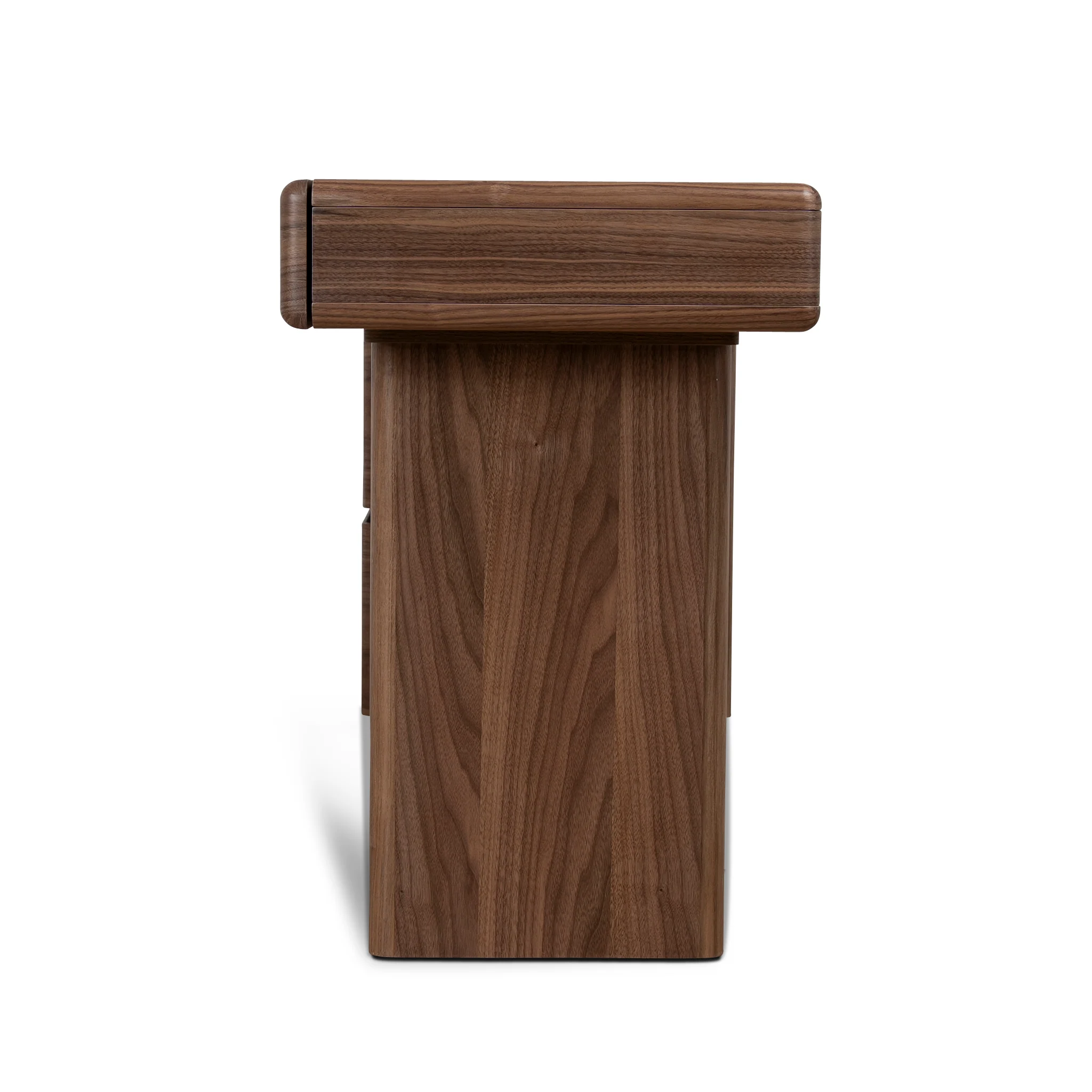 COT12391-CN 1.6m Office Desk - Walnut Veneer - Image 12