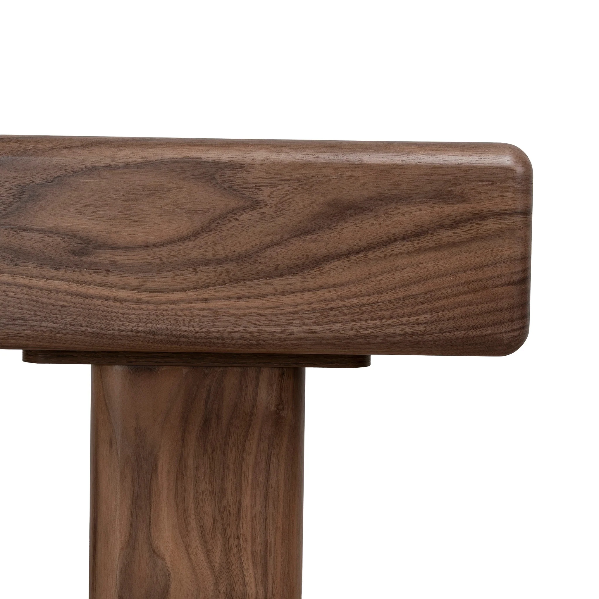 COT12391-CN 1.6m Office Desk - Walnut Veneer - Image 7