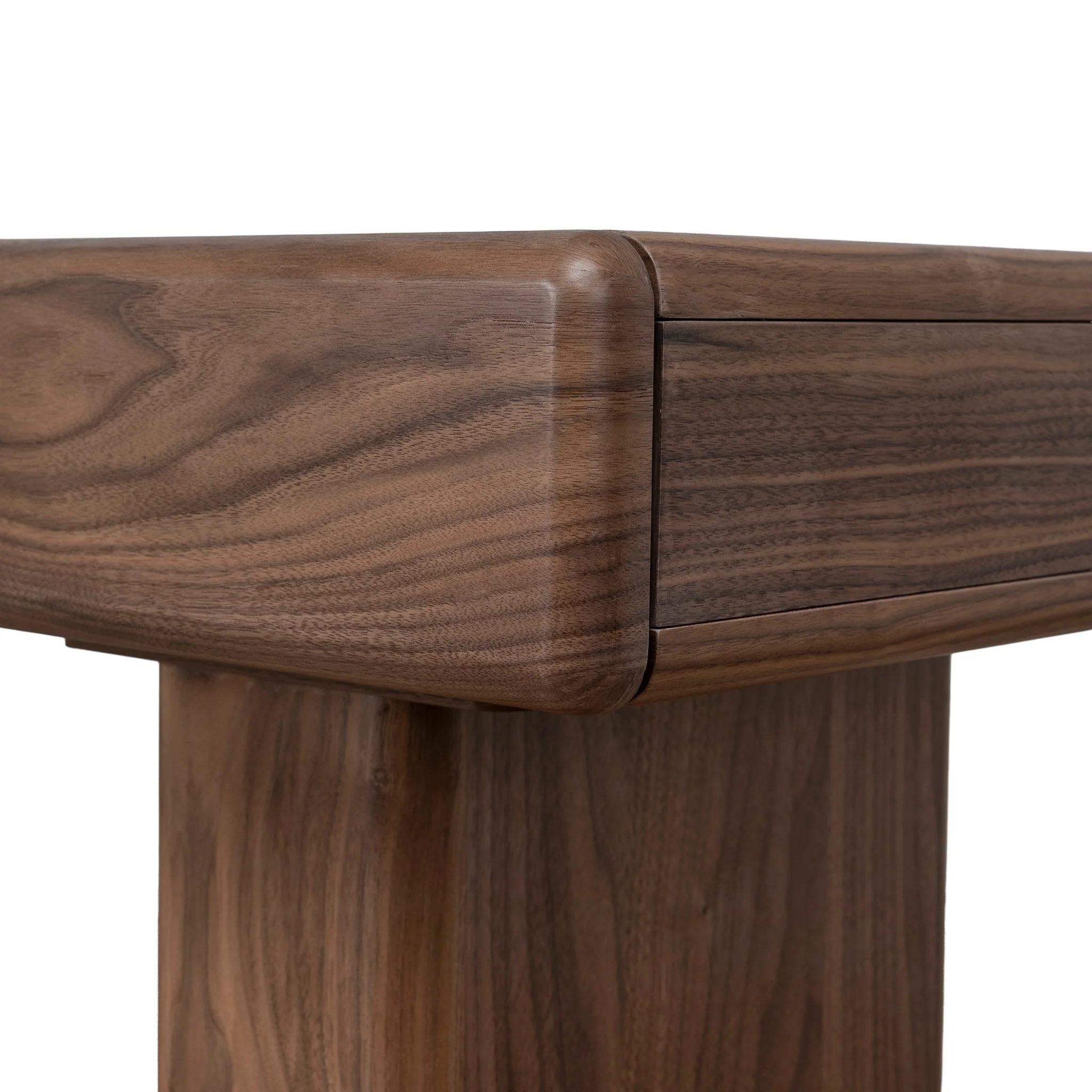COT12391-CN 1.6m Office Desk - Walnut Veneer - Image 8