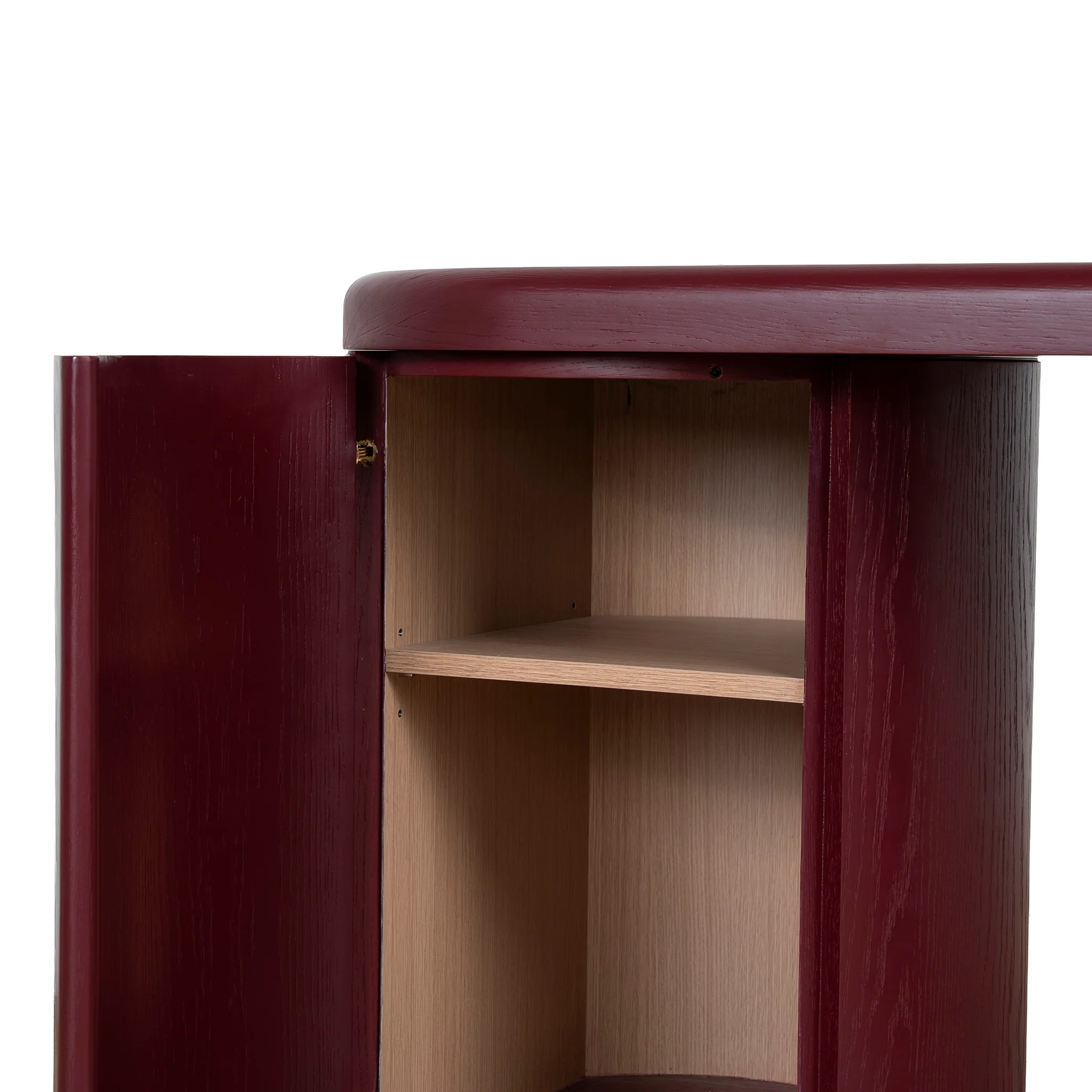 COT12393-CN 1.9m Office Desk - Burgundy Red - Image 5