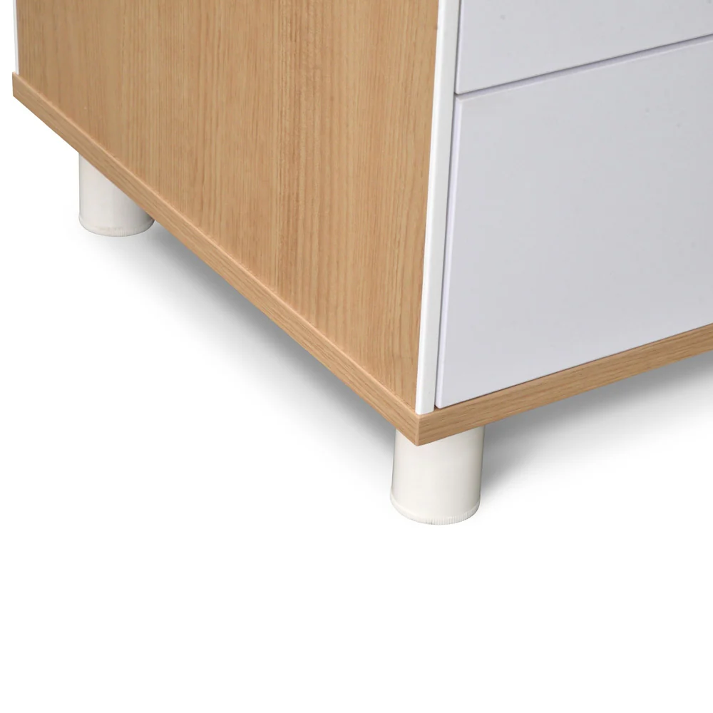 COT2094-SN 180cm Executive Office Desk With Left Return - Natural - Image 8