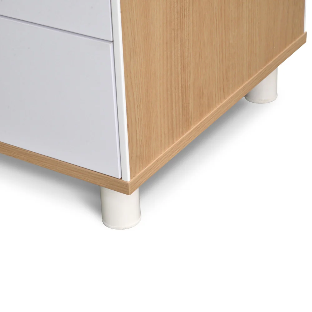 COT2095-SN 180cm Executive Office Desk With Right Return - Natural - Image 4