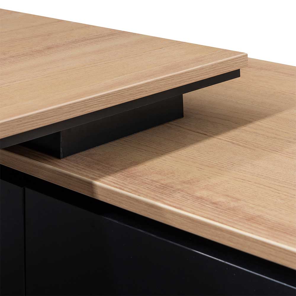 COT6543-SN 2.3m Right Return Office Desk - Natural - Image 7