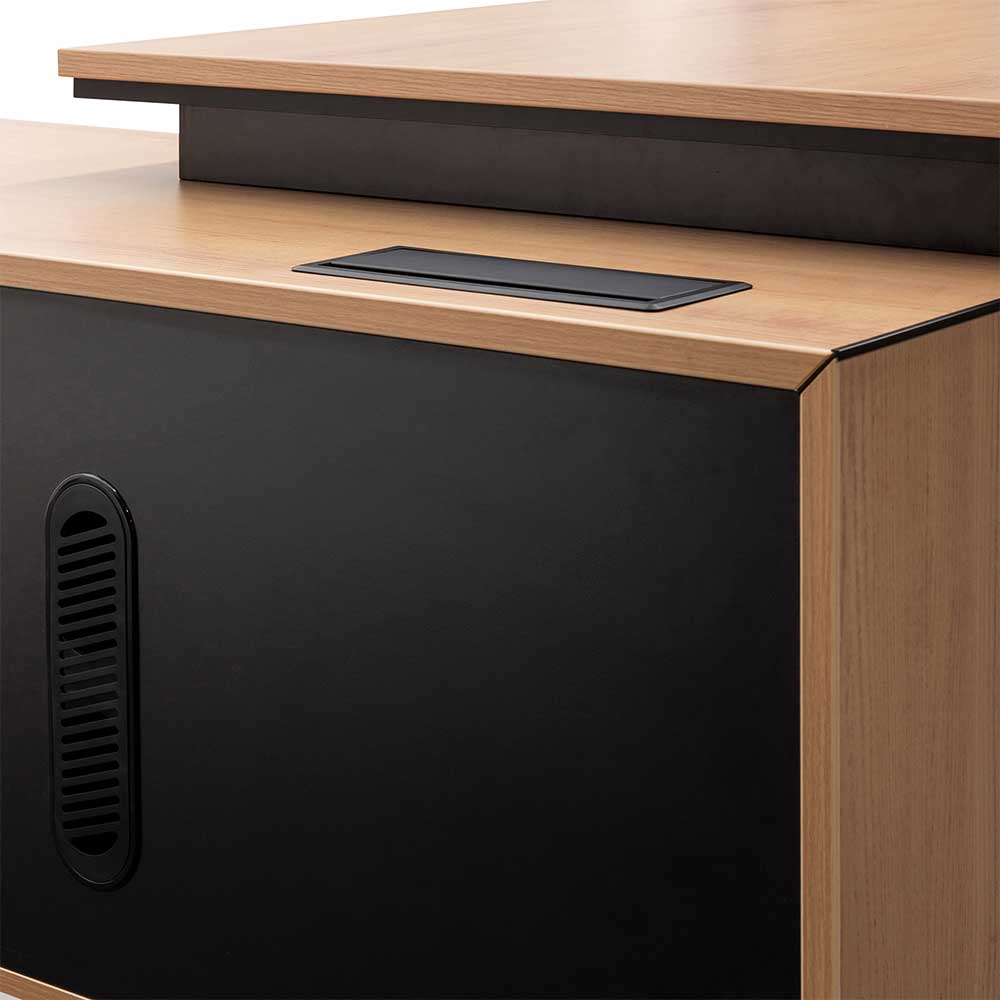 COT6543-SN 2.3m Right Return Office Desk - Natural - Image 9