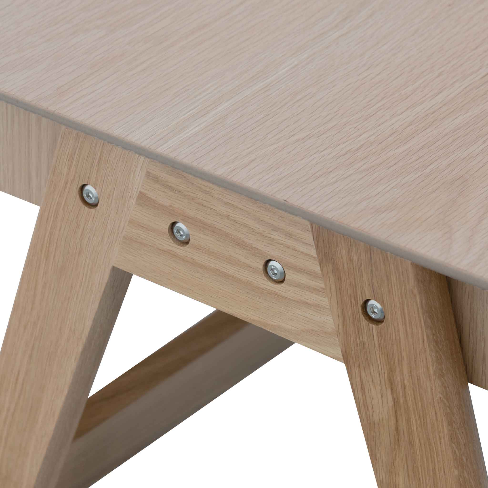 COT6617-KD 1.2m Wooden Office Desk - Natural - Image 10