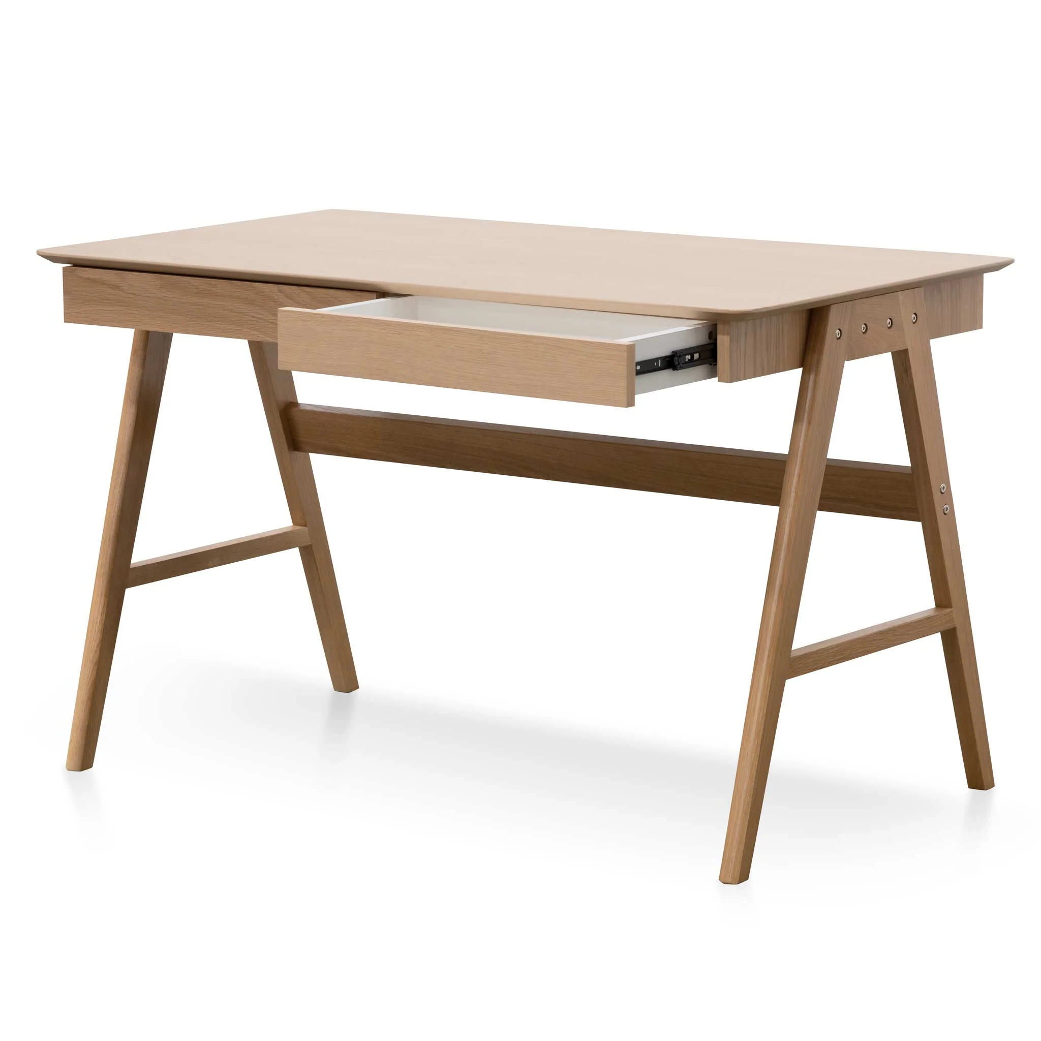 COT6617-KD 1.2m Wooden Office Desk - Natural - Image 5