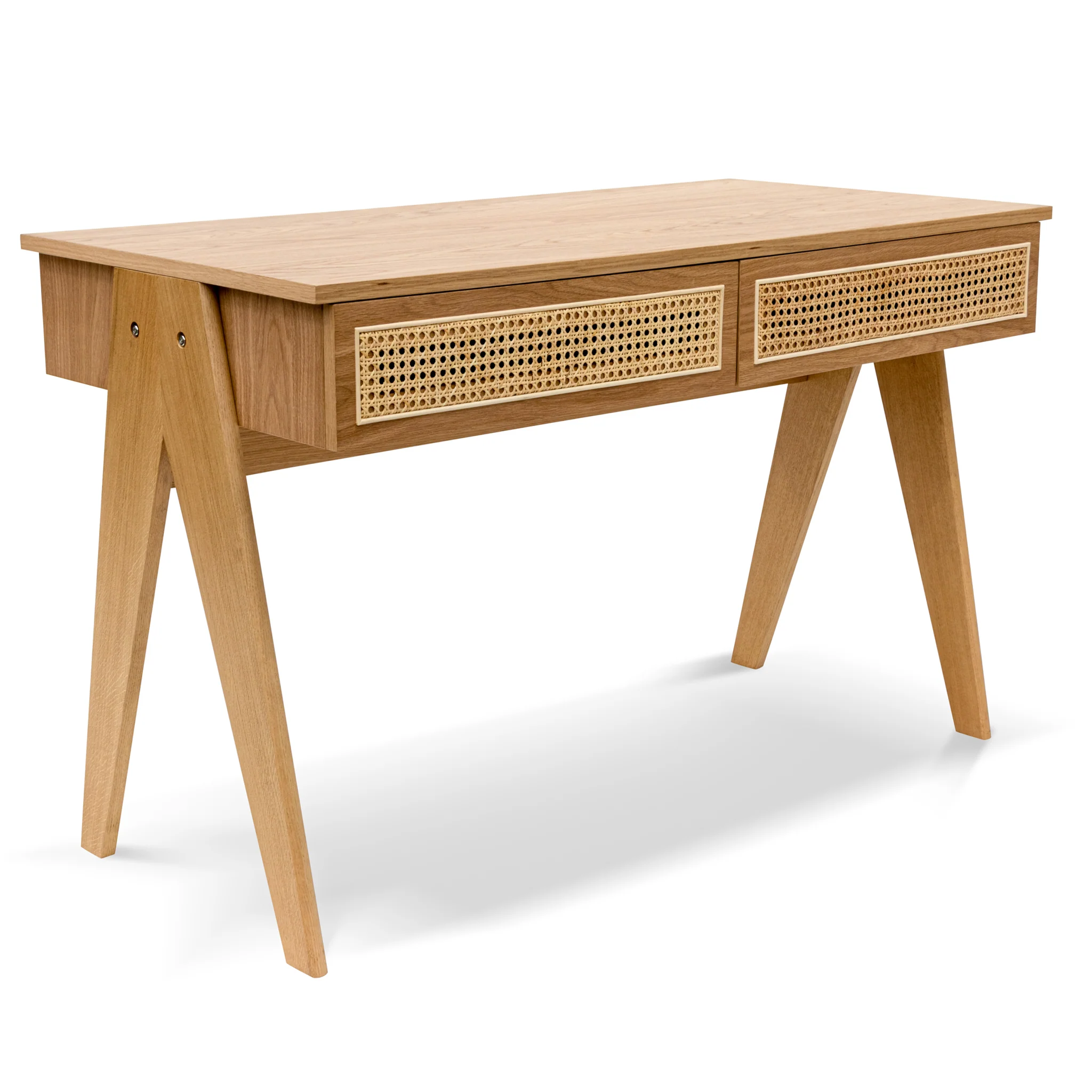 COT6938-KD 1.2m Home Office Desk - Natural - Image 4