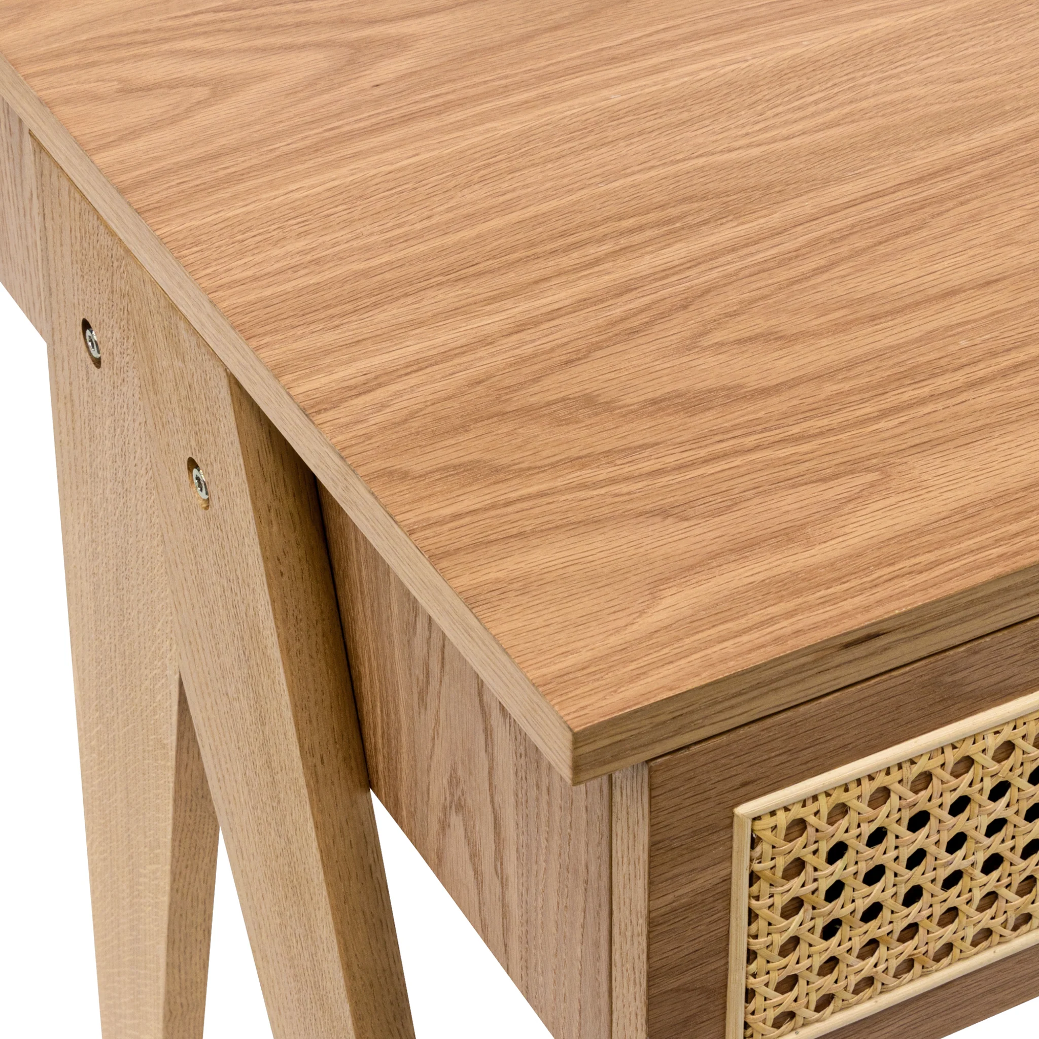 COT6938-KD 1.2m Home Office Desk - Natural - Image 6