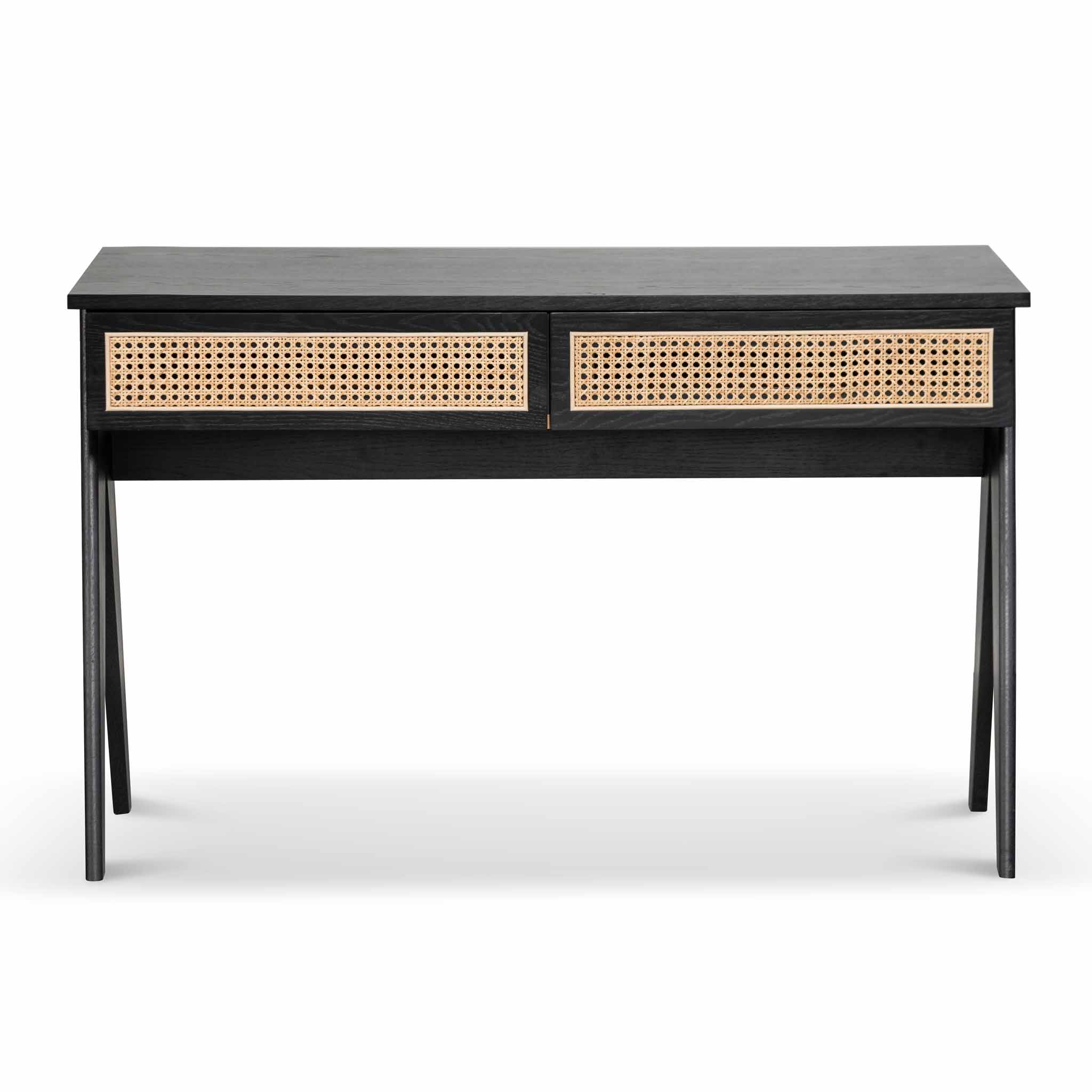 COT8058-KD 1.2m Home Office Desk - Full Black - Image 4