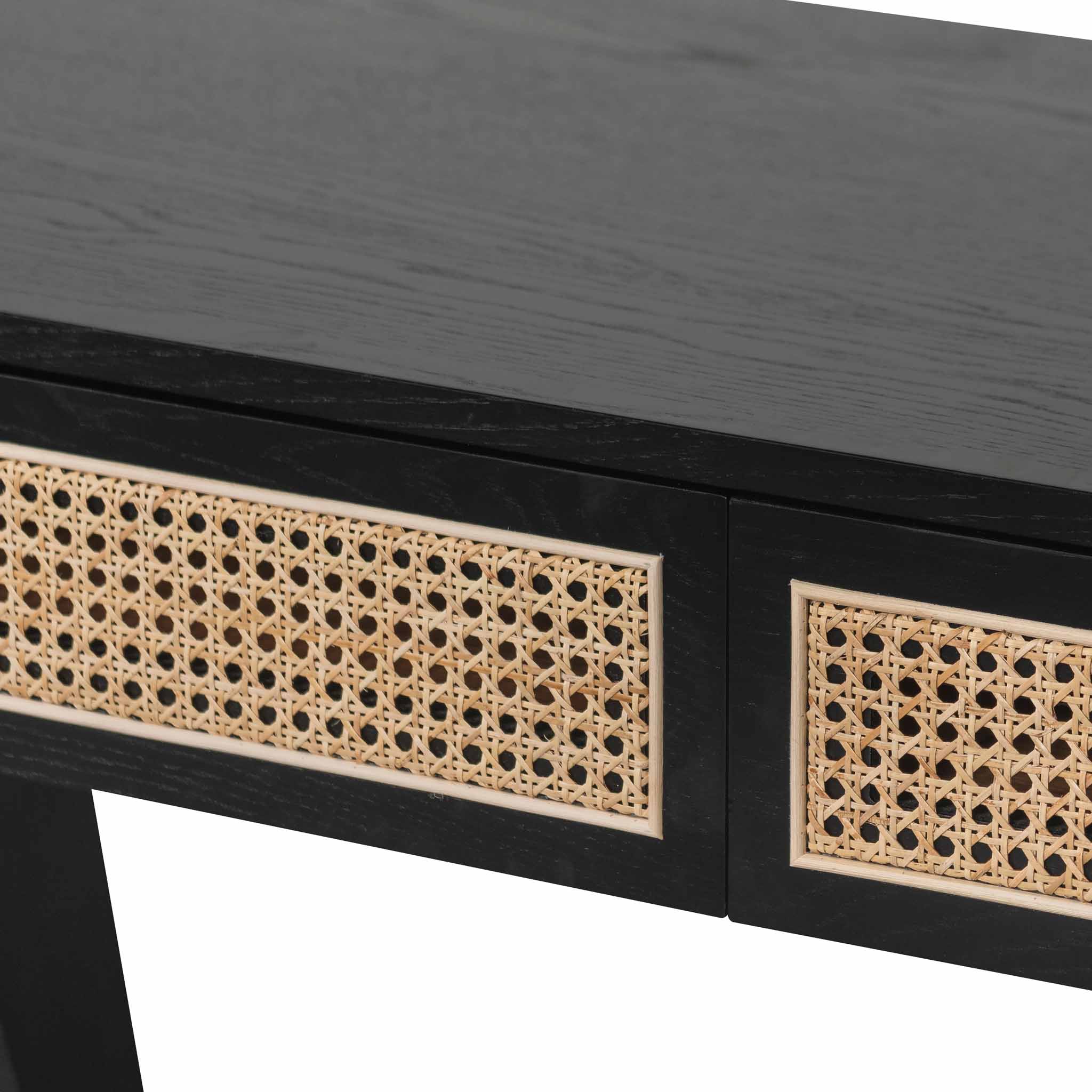 COT8058-KD 1.2m Home Office Desk - Full Black - Image 6