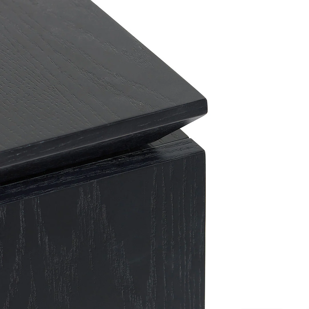 COT8480-CN 1.77m Right Drawer Office Desk - Black Oak - Image 11
