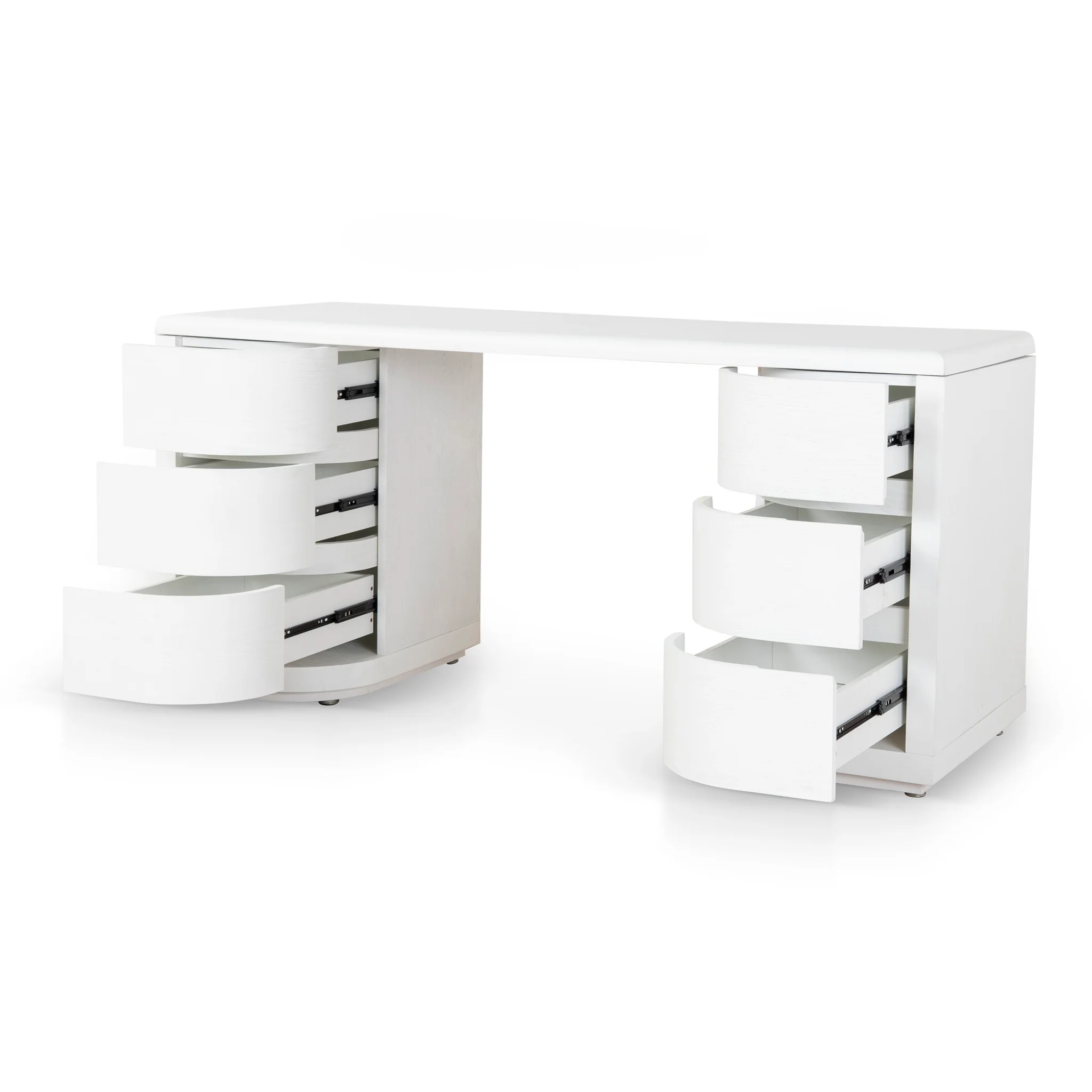COT8935-DW 1.6m Office Desk - White - Image 3