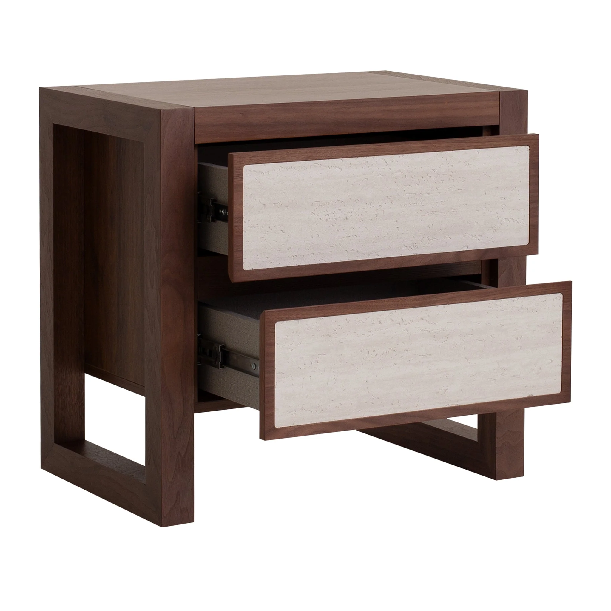 CST10020-IG Bedside Table - Walnut - Image 4