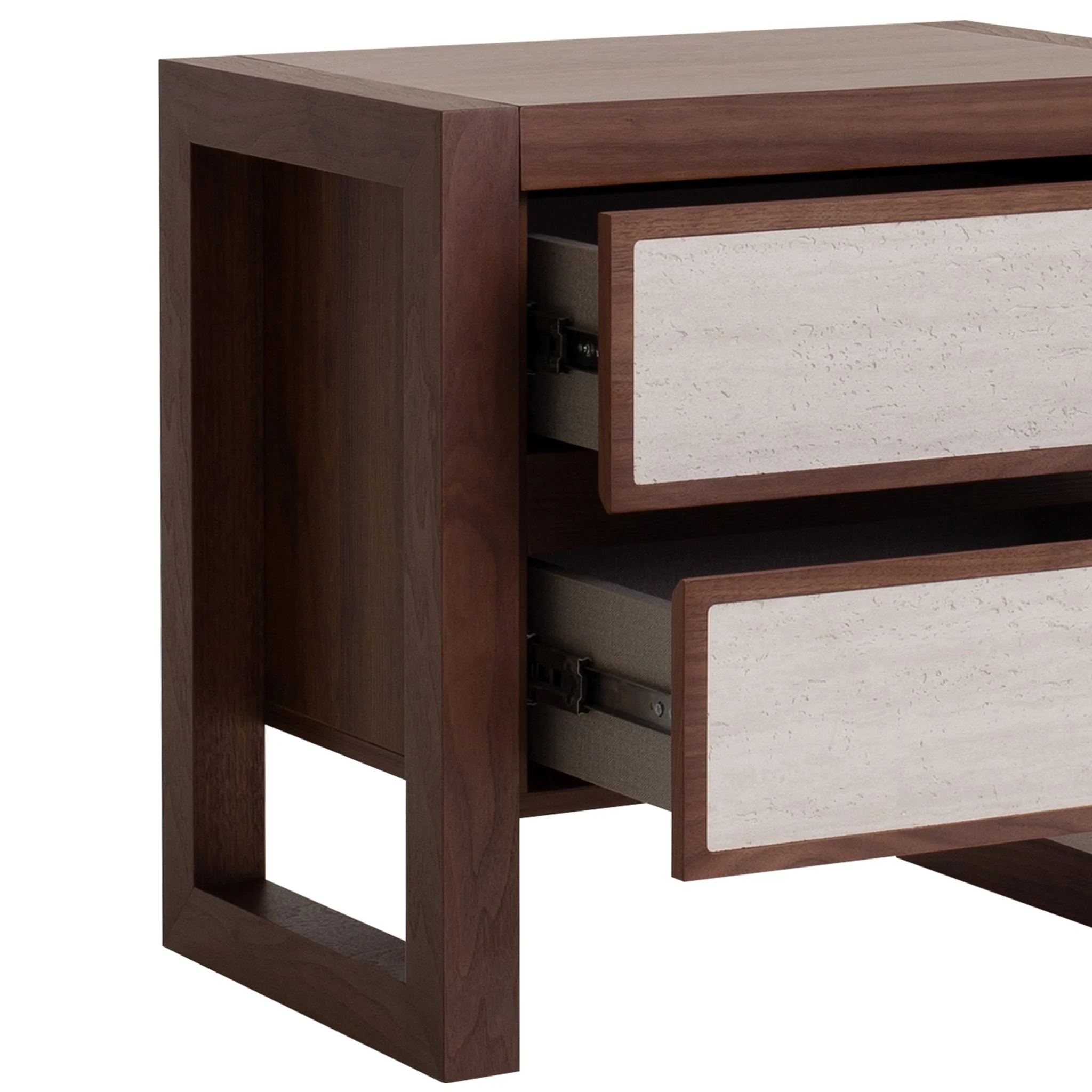 CST10020-IG Bedside Table - Walnut - Image 5