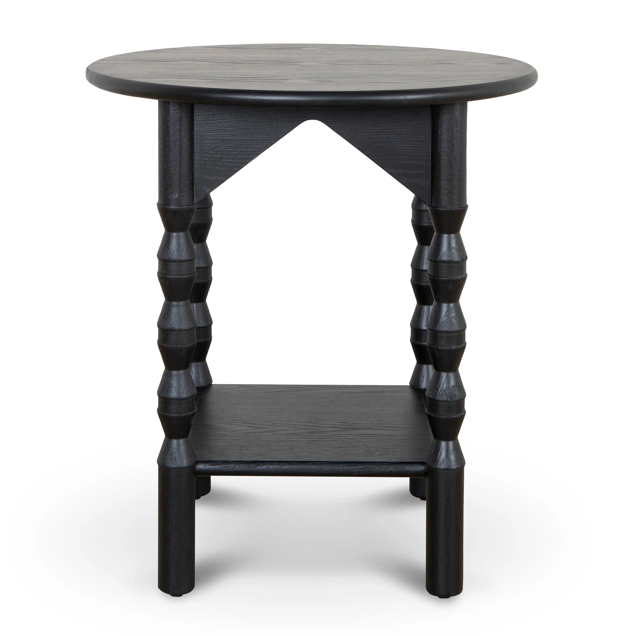 CST10039-NI 52cm Side Table - Full Black - Image 2