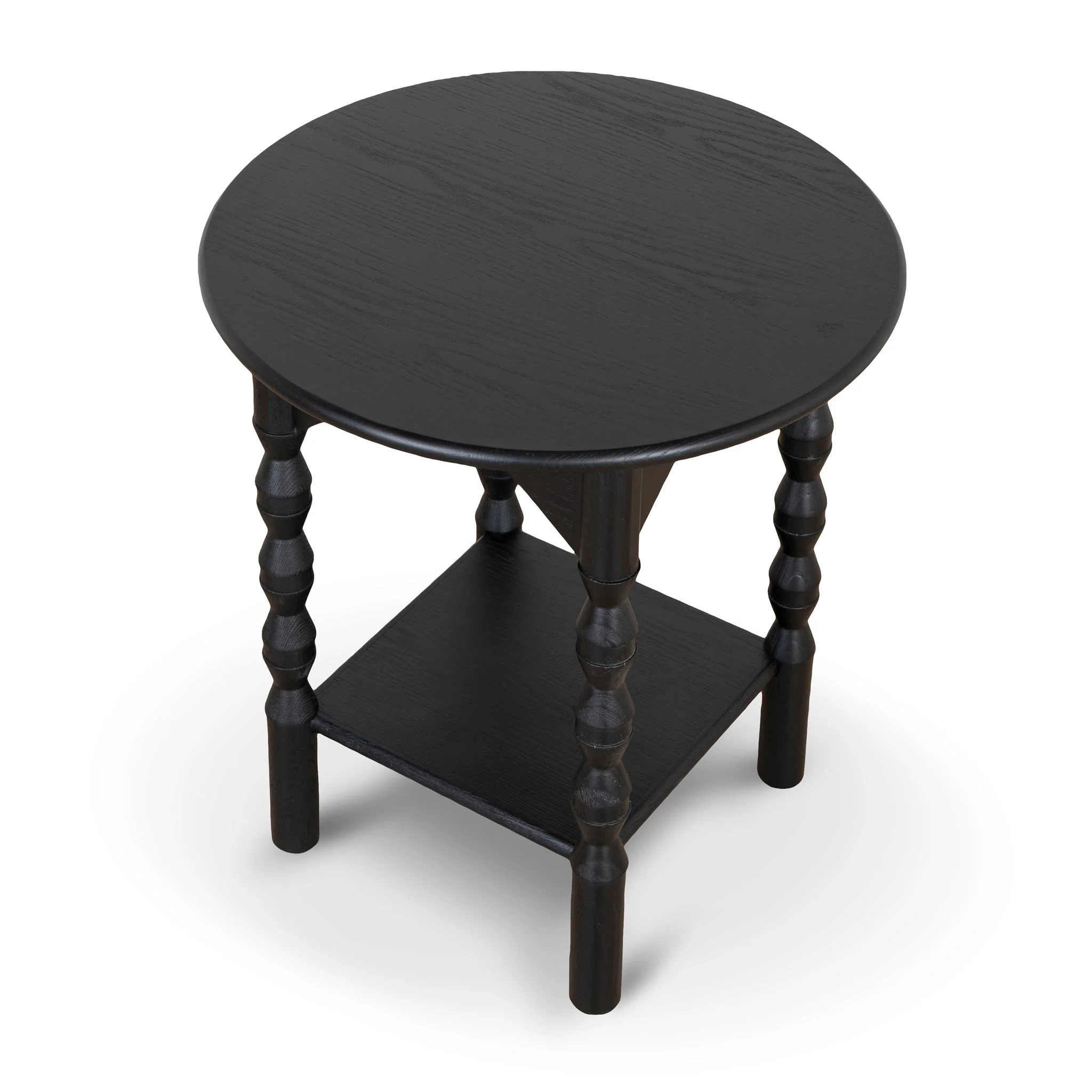 CST10039-NI 52cm Side Table - Full Black - Image 3