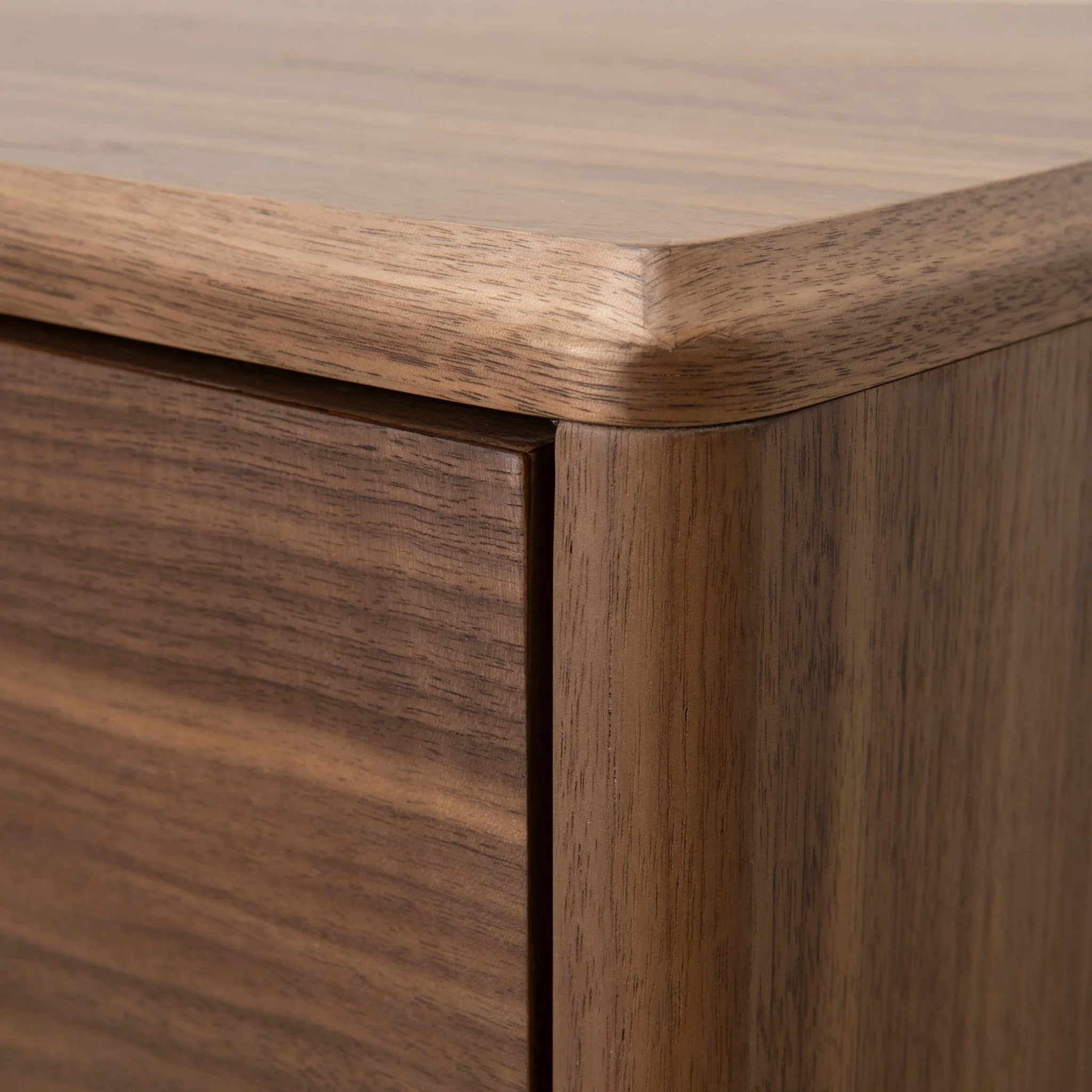 CST10061-DW 50cm Bedside Table - Walnut - Image 11
