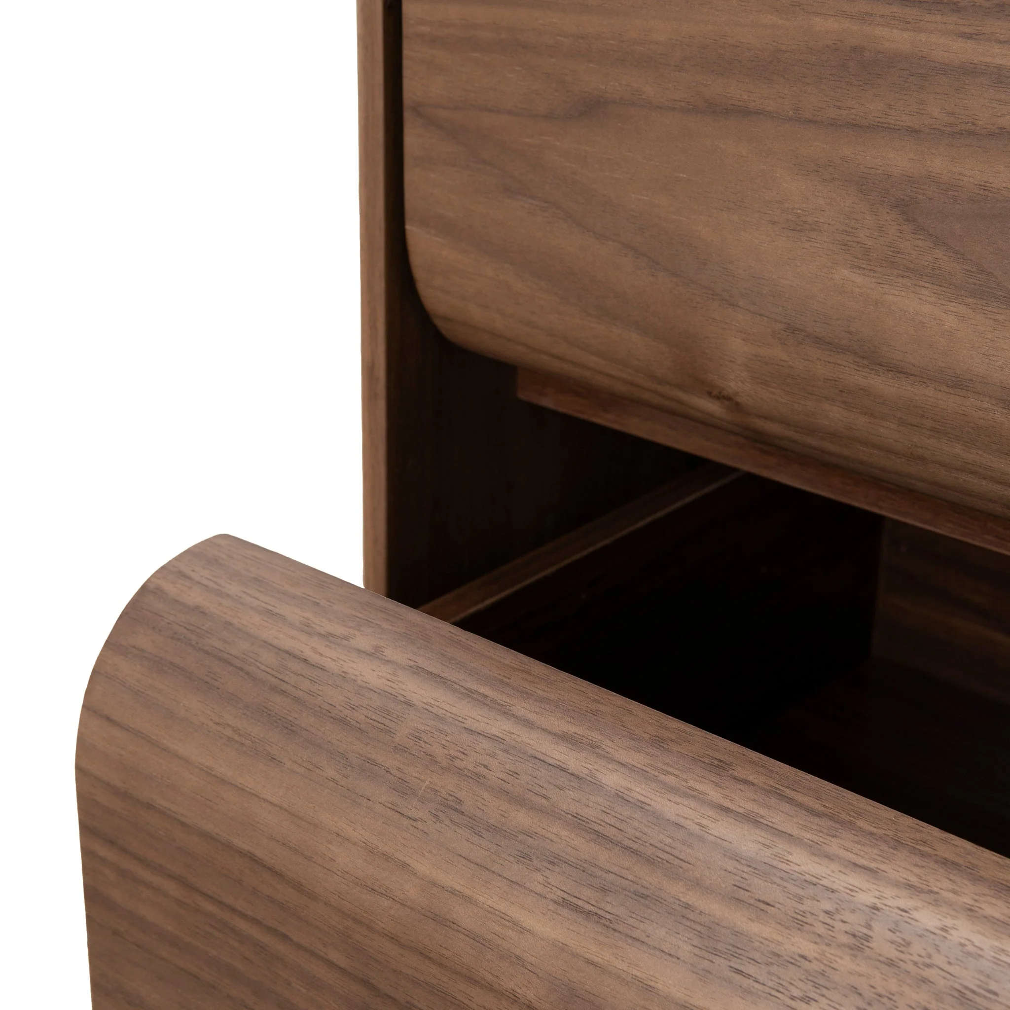 CST10061-DW 50cm Bedside Table - Walnut - Image 14