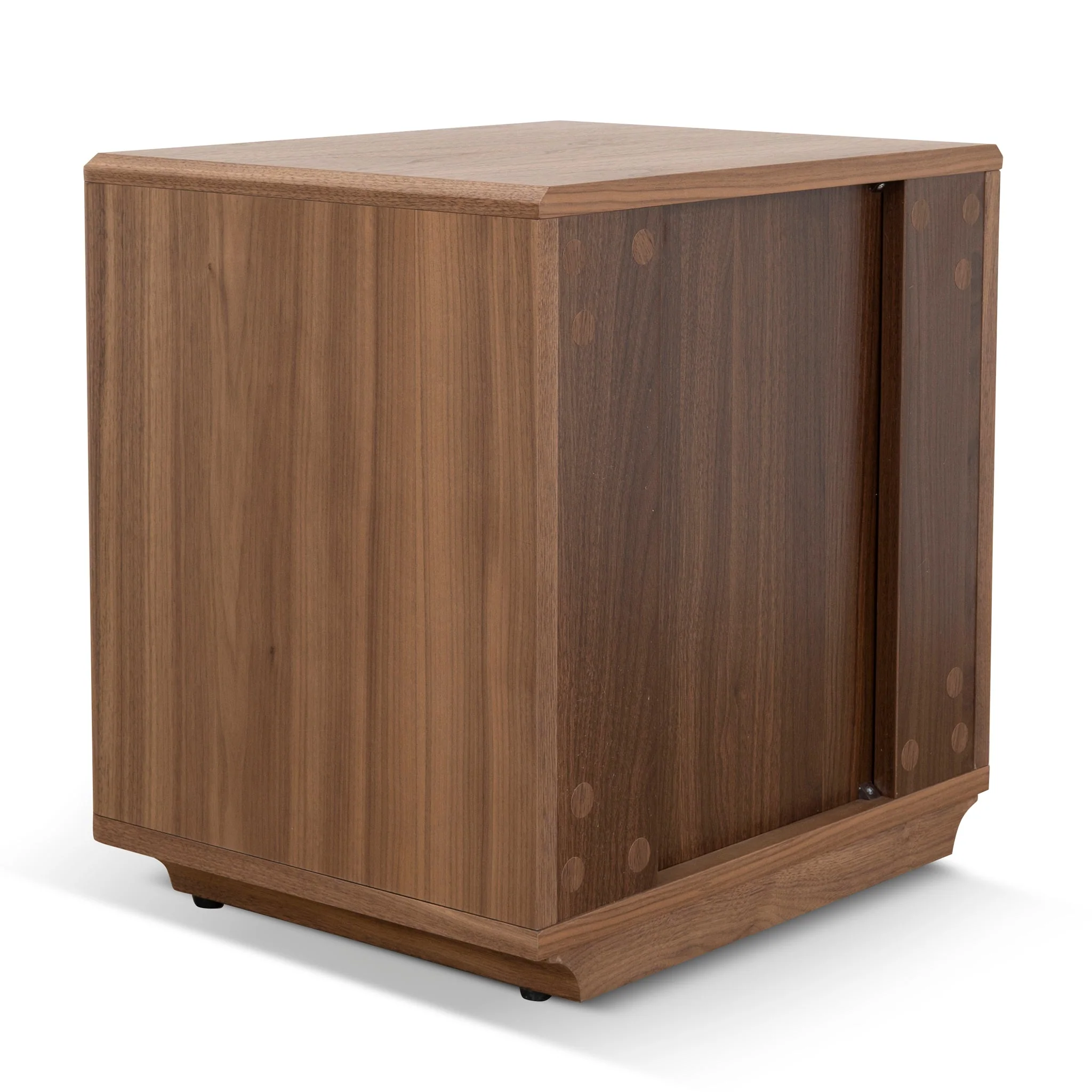 CST10061-DW 50cm Bedside Table - Walnut - Image 5