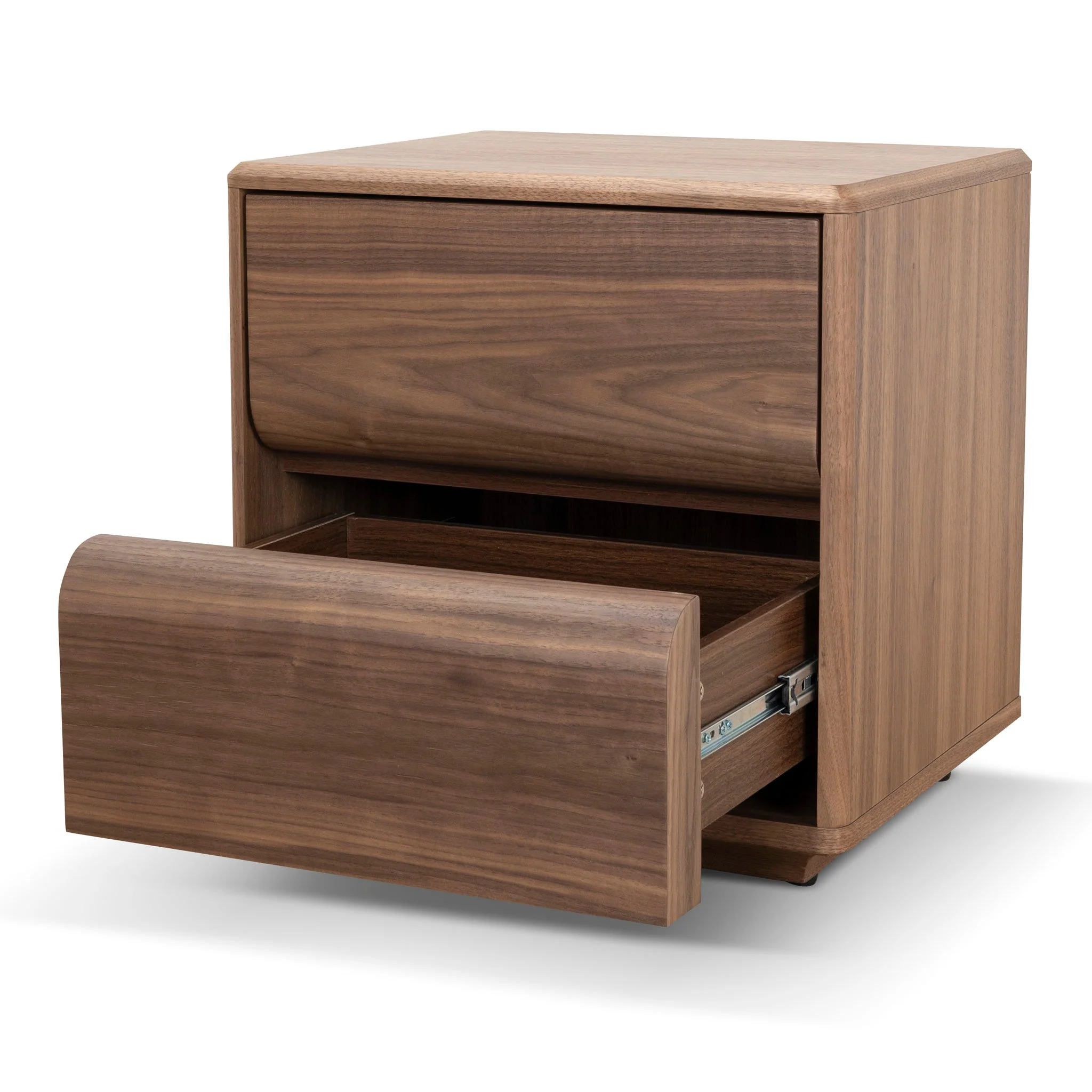 CST10061-DW 50cm Bedside Table - Walnut - Image 7