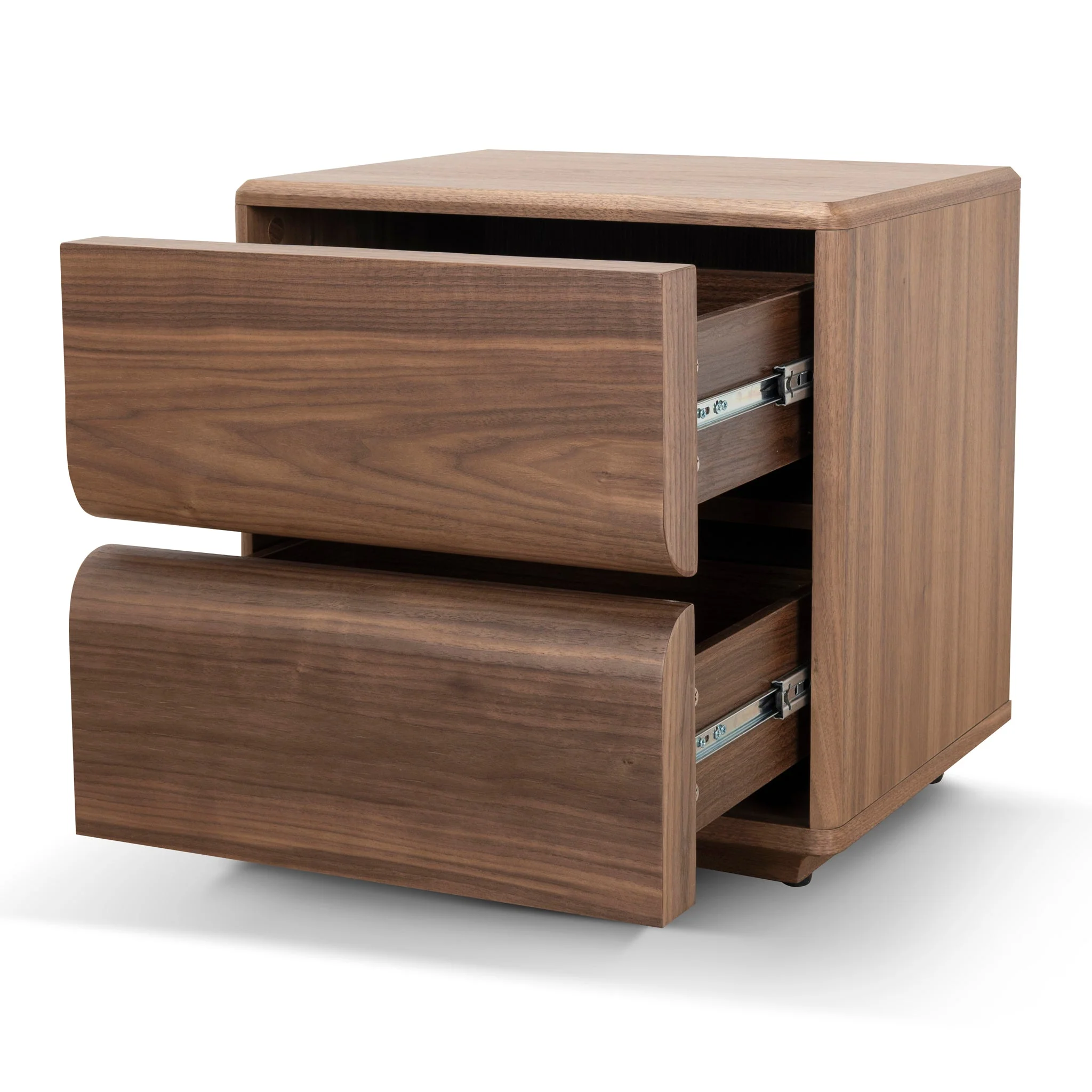 CST10061-DW 50cm Bedside Table - Walnut - Image 8