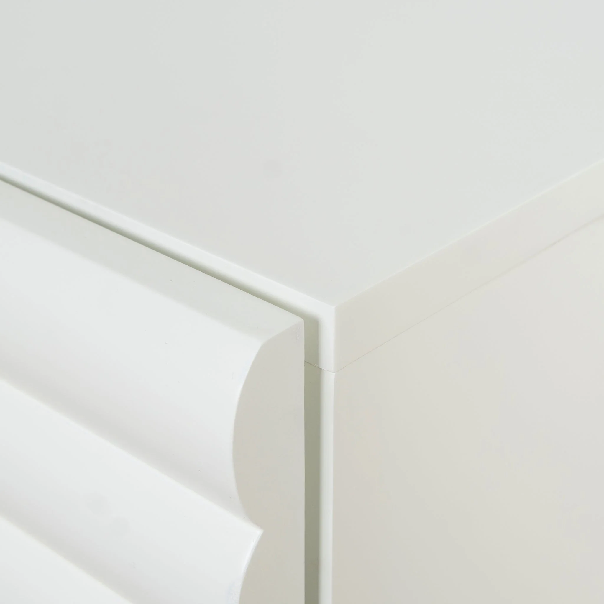 CST10074-KD 48cm Bedside Table - White - Image 15