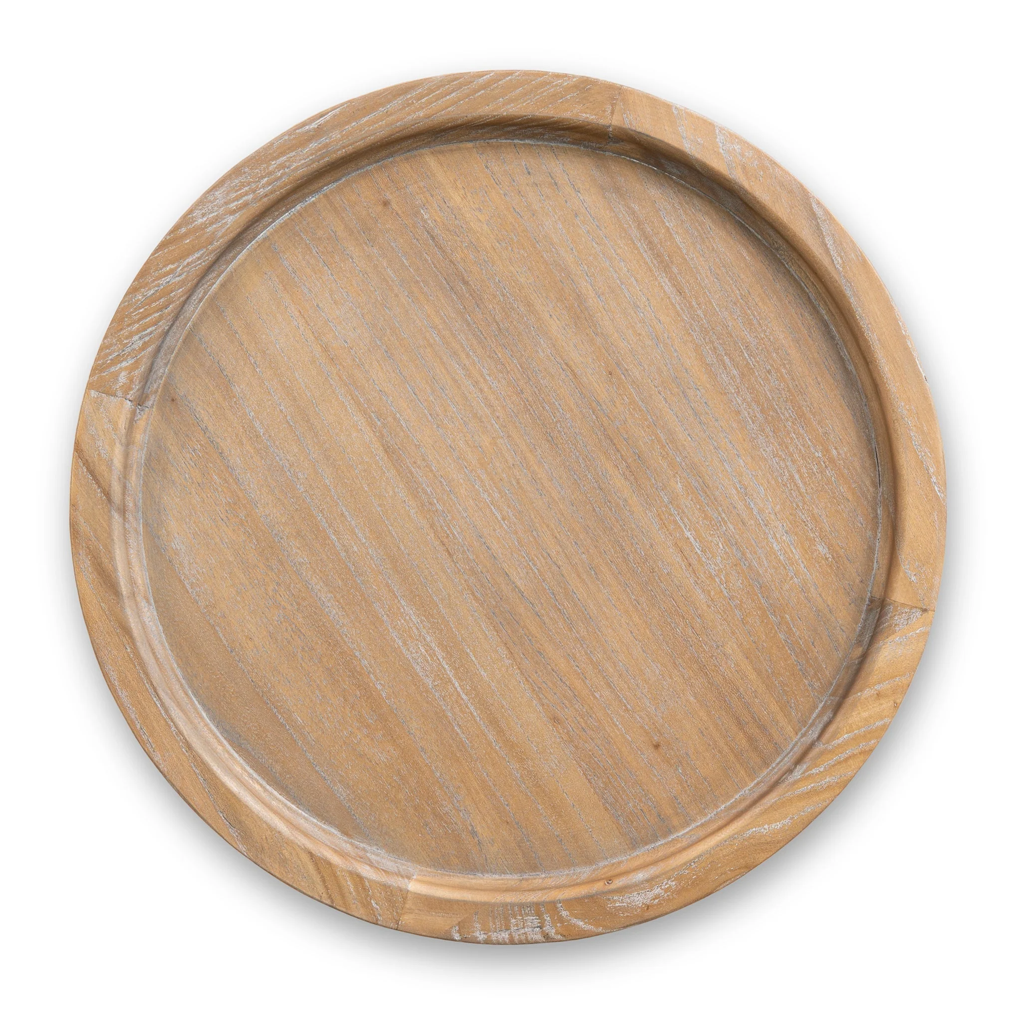 CST10116-NI 34.5cm Round Side Table - Dark Natural - Image 4