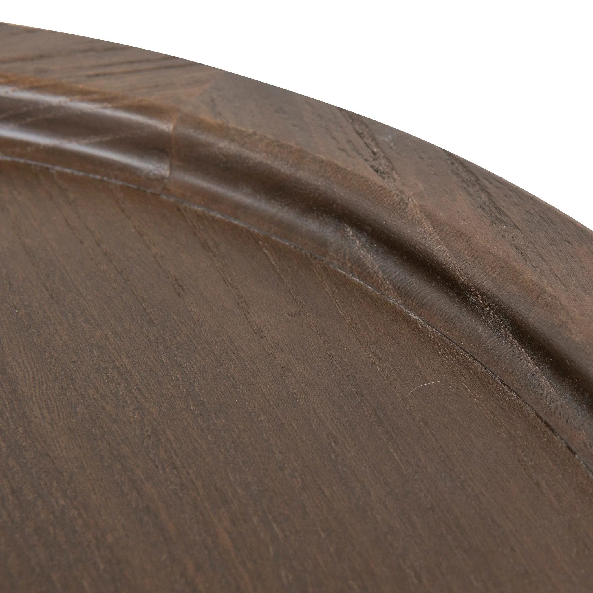 CST10117-NI 34.5cm Round Side Table - Walnut - Image 5