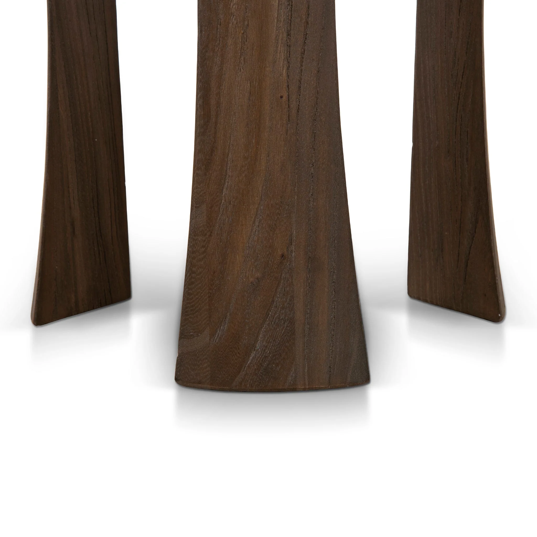 CST10117-NI 34.5cm Round Side Table - Walnut - Image 7