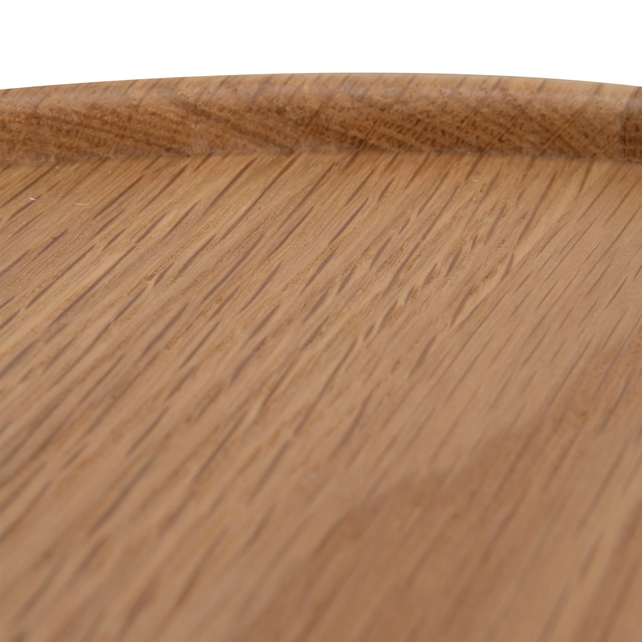 CST10128-OW 45cm Round Side Table - Natural Oak - Image 6