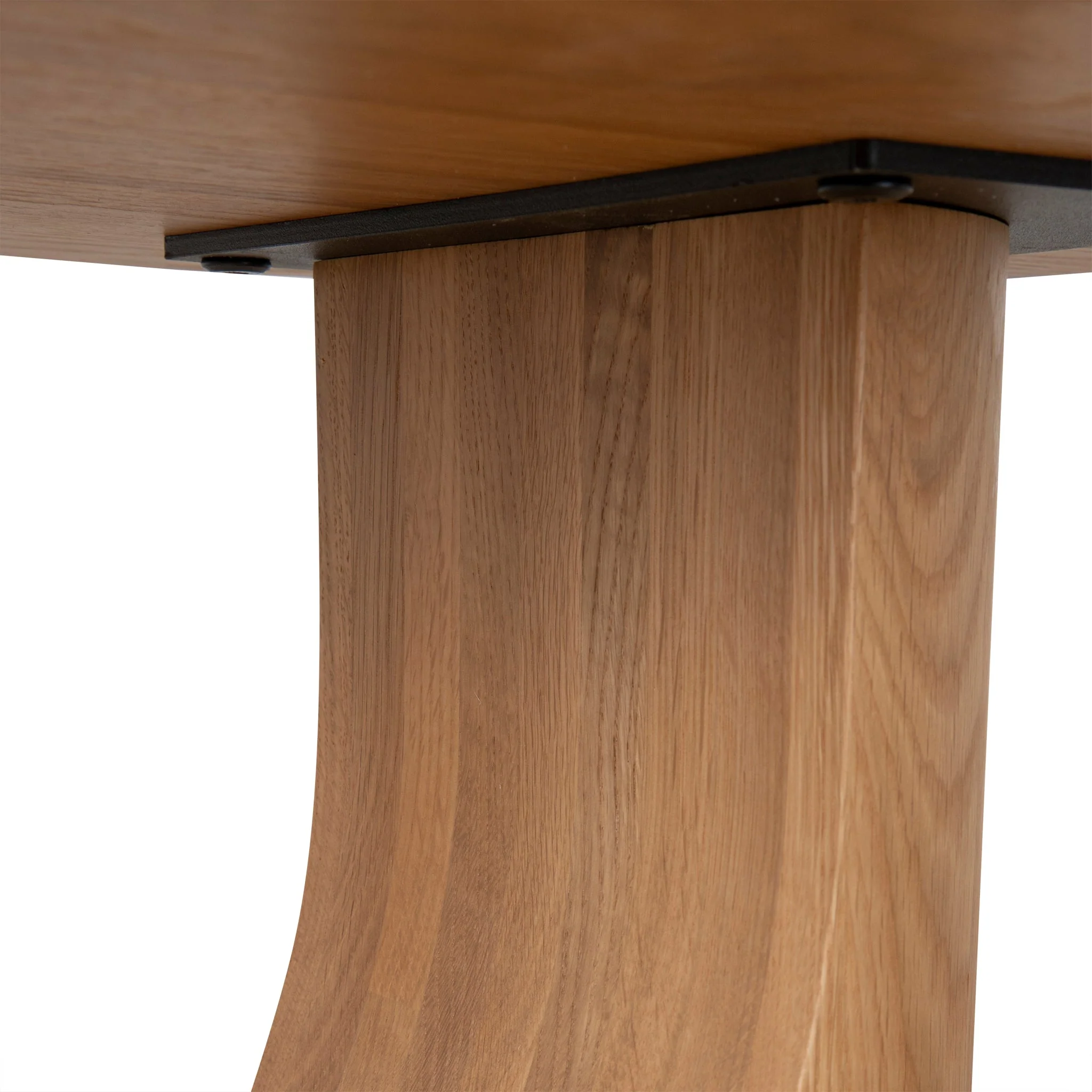 CST10128-OW 45cm Round Side Table - Natural Oak - Image 7