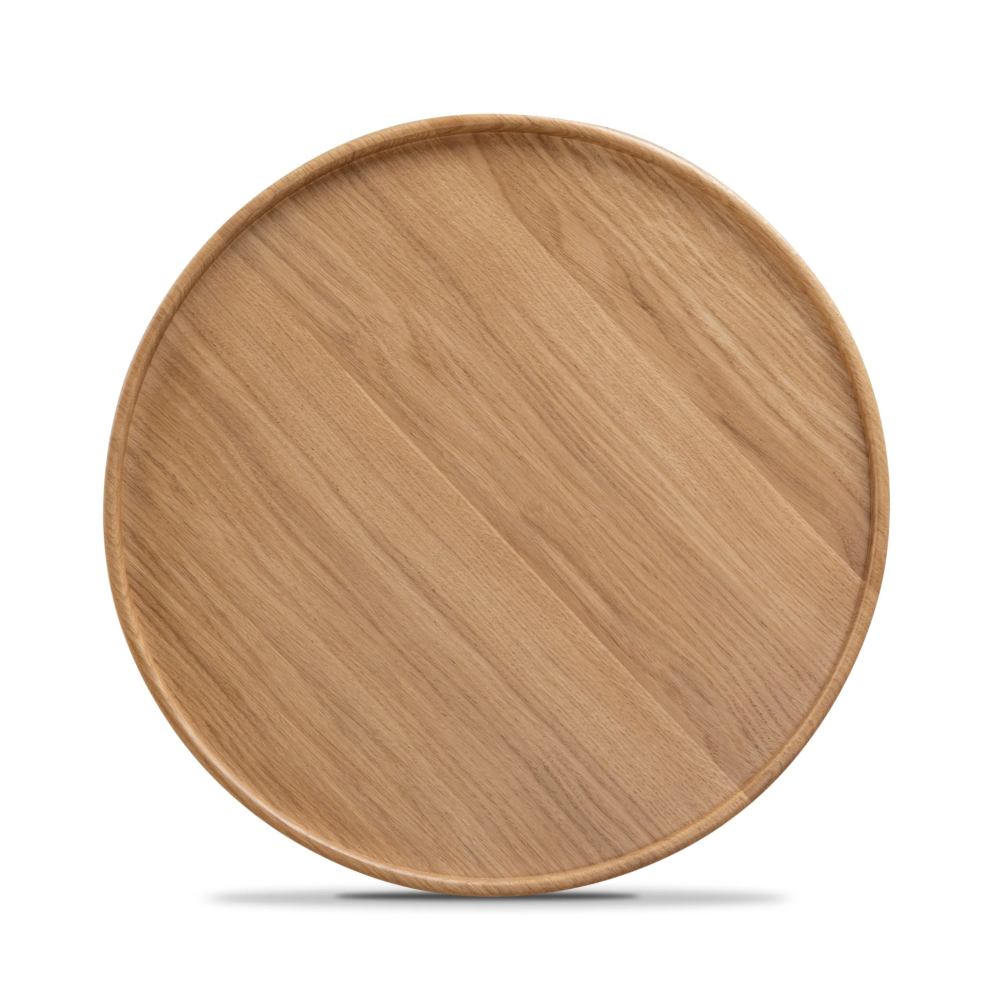 CST10129-OW 45cm Round Side Table - Natural Oak - Image 10