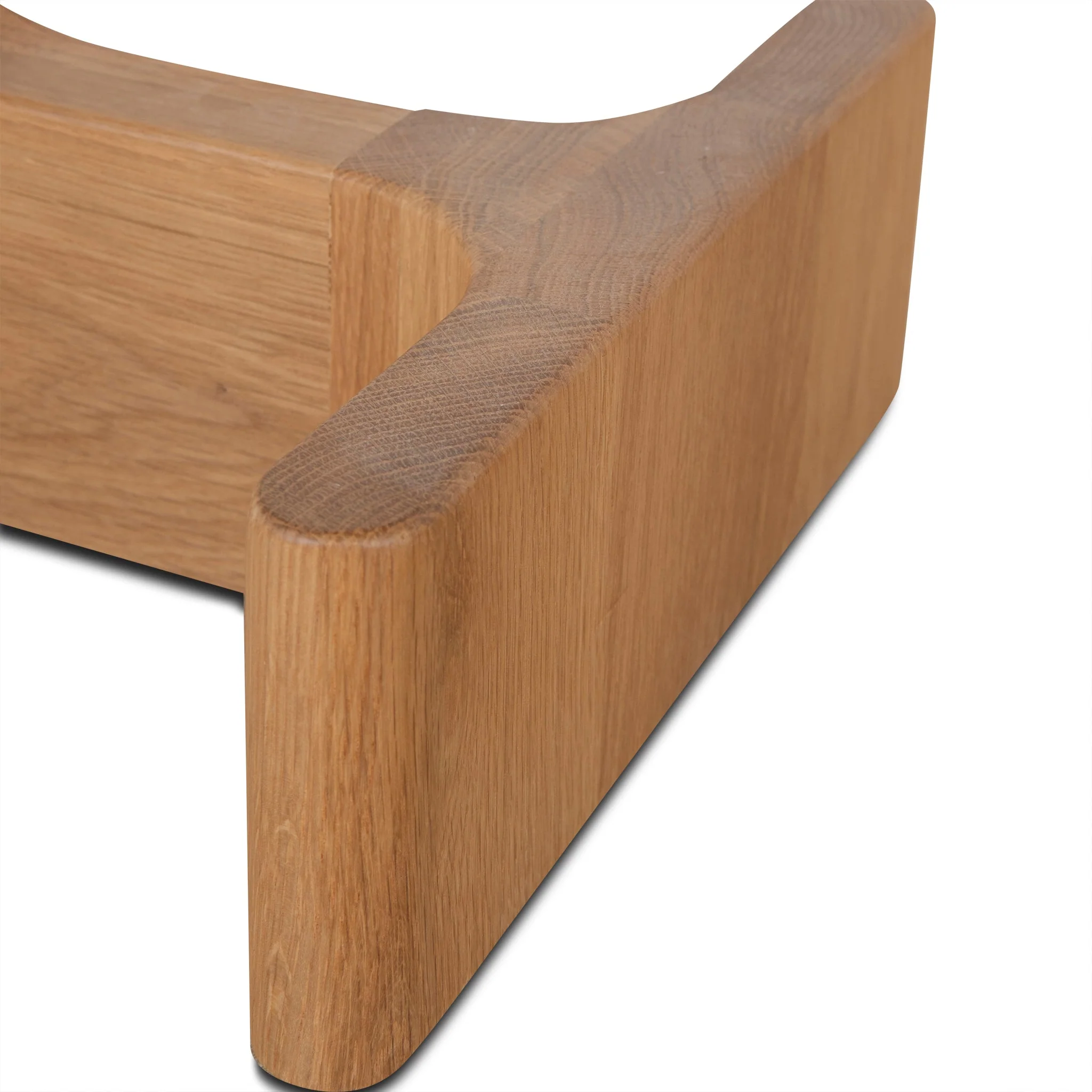 CST10129-OW 45cm Round Side Table - Natural Oak - Image 7