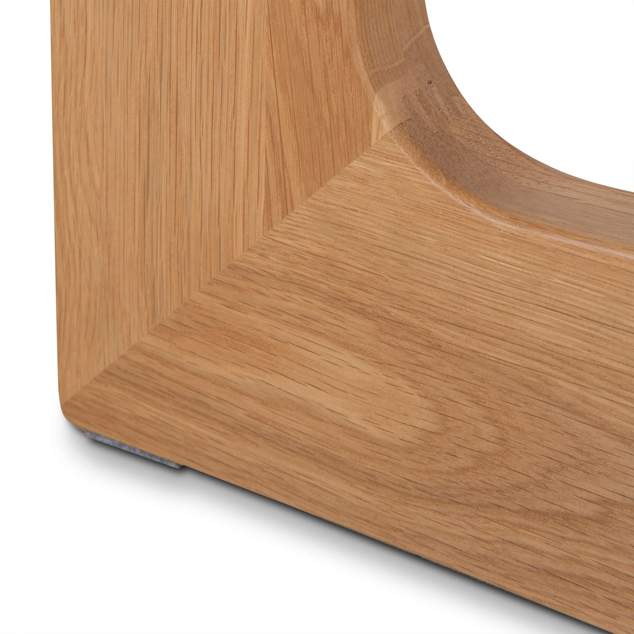 CST10129-OW 45cm Round Side Table - Natural Oak - Image 8