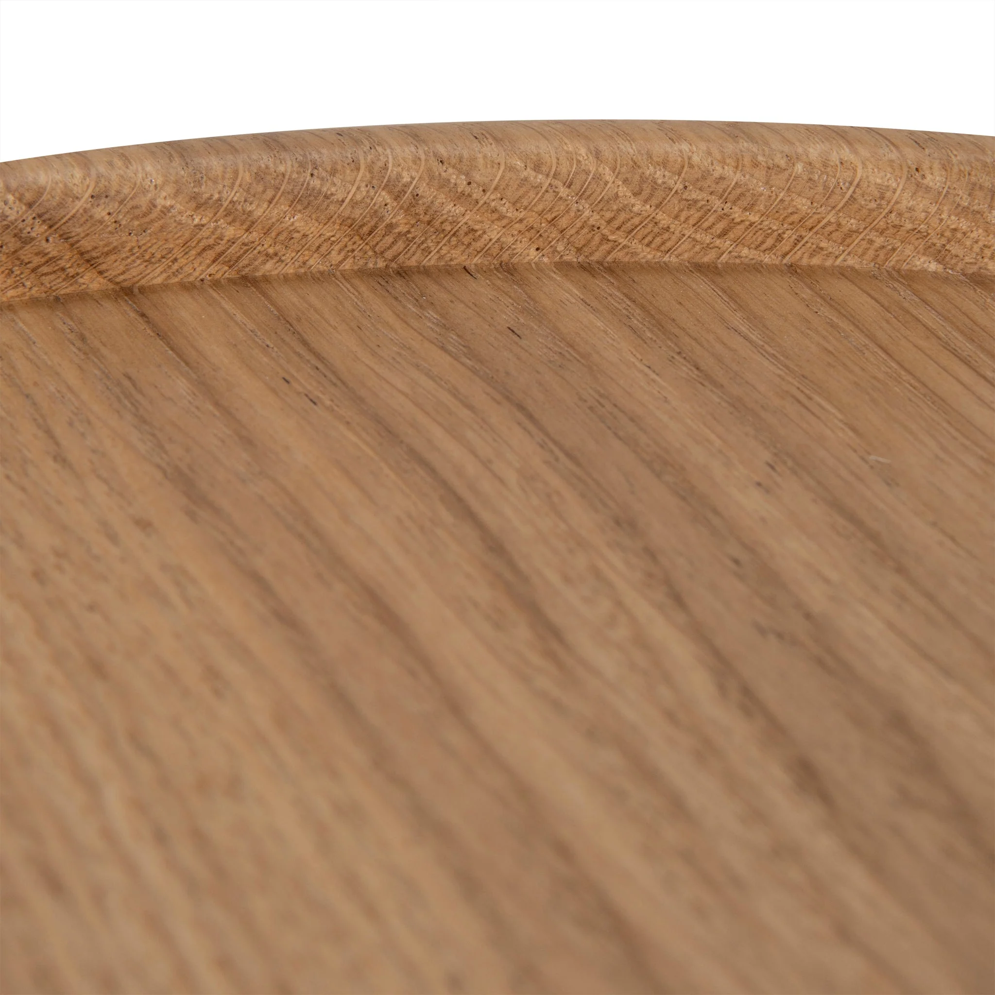 CST10129-OW 45cm Round Side Table - Natural Oak - Image 9