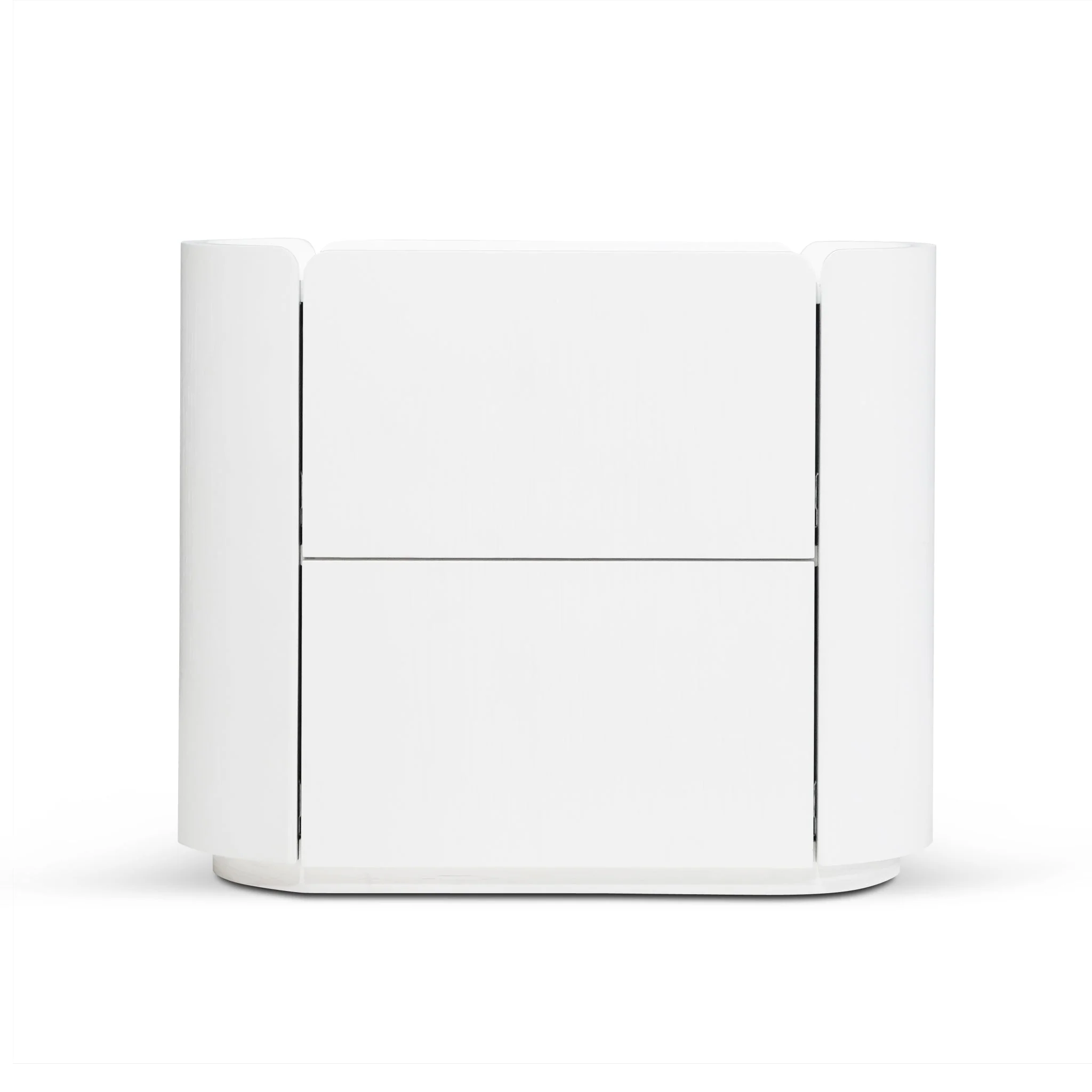 CST10130-CN 60cm Bedside Table - White Oak - Image 2