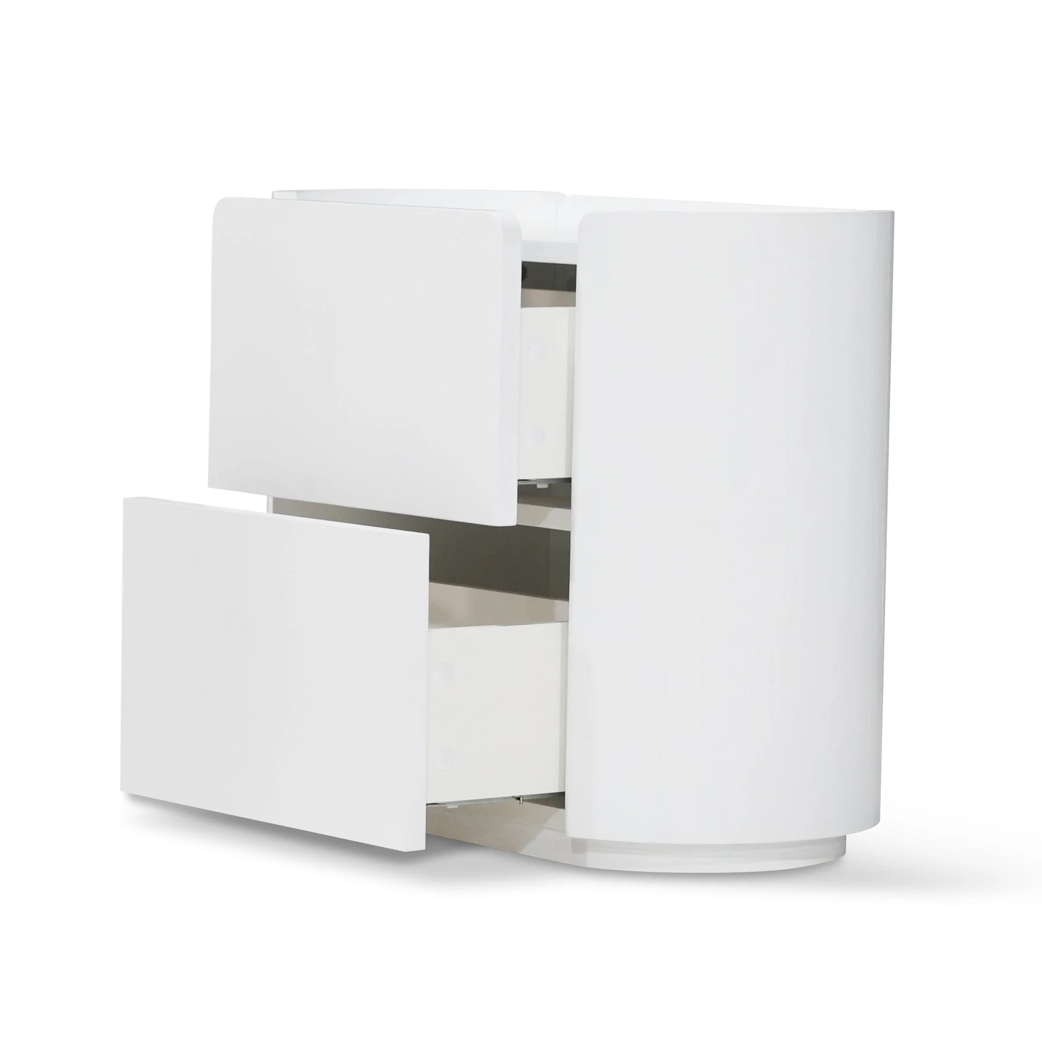 CST10130-CN 60cm Bedside Table - White Oak - Image 4