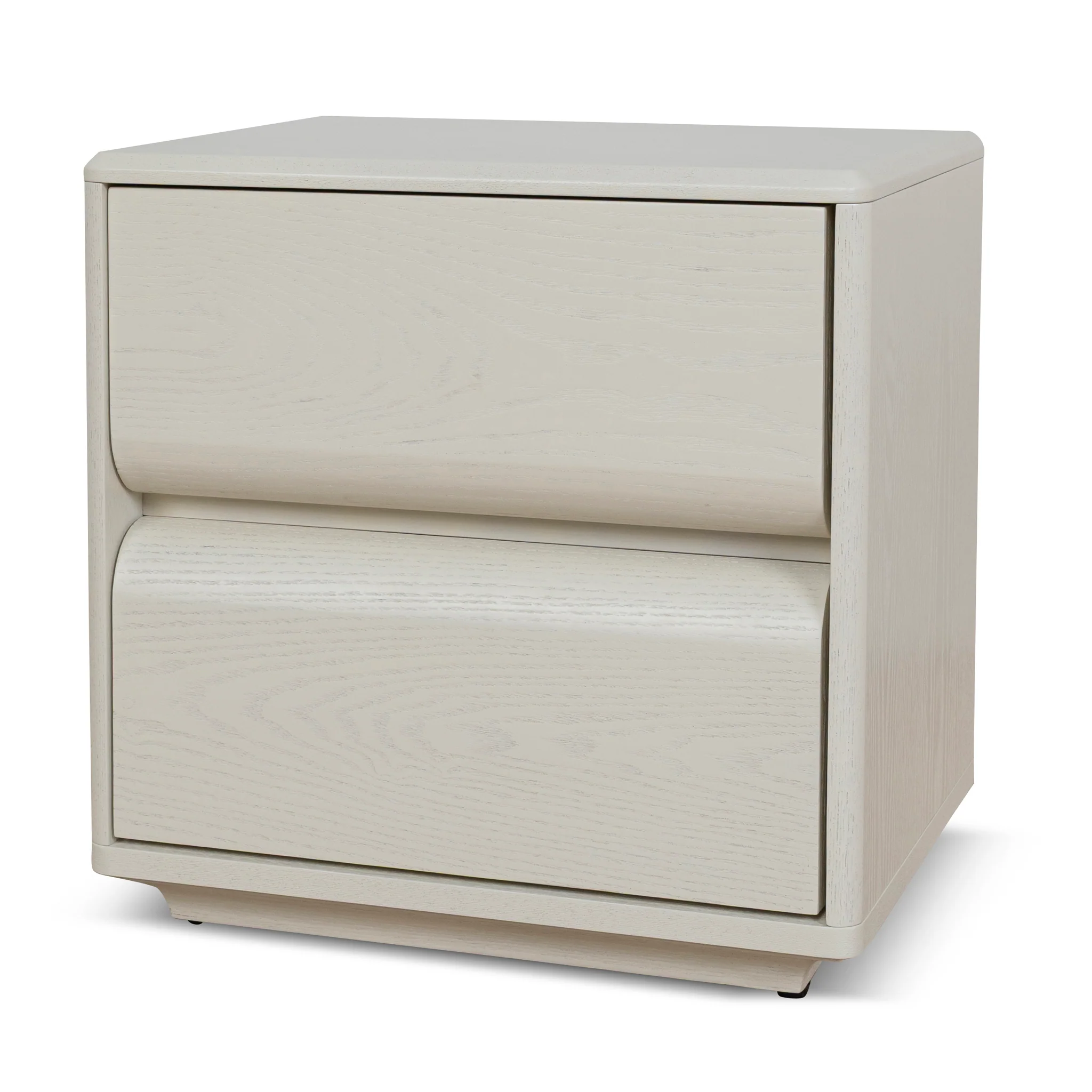 CST10176-DW 50cm Bedside Table - Ivory Oat