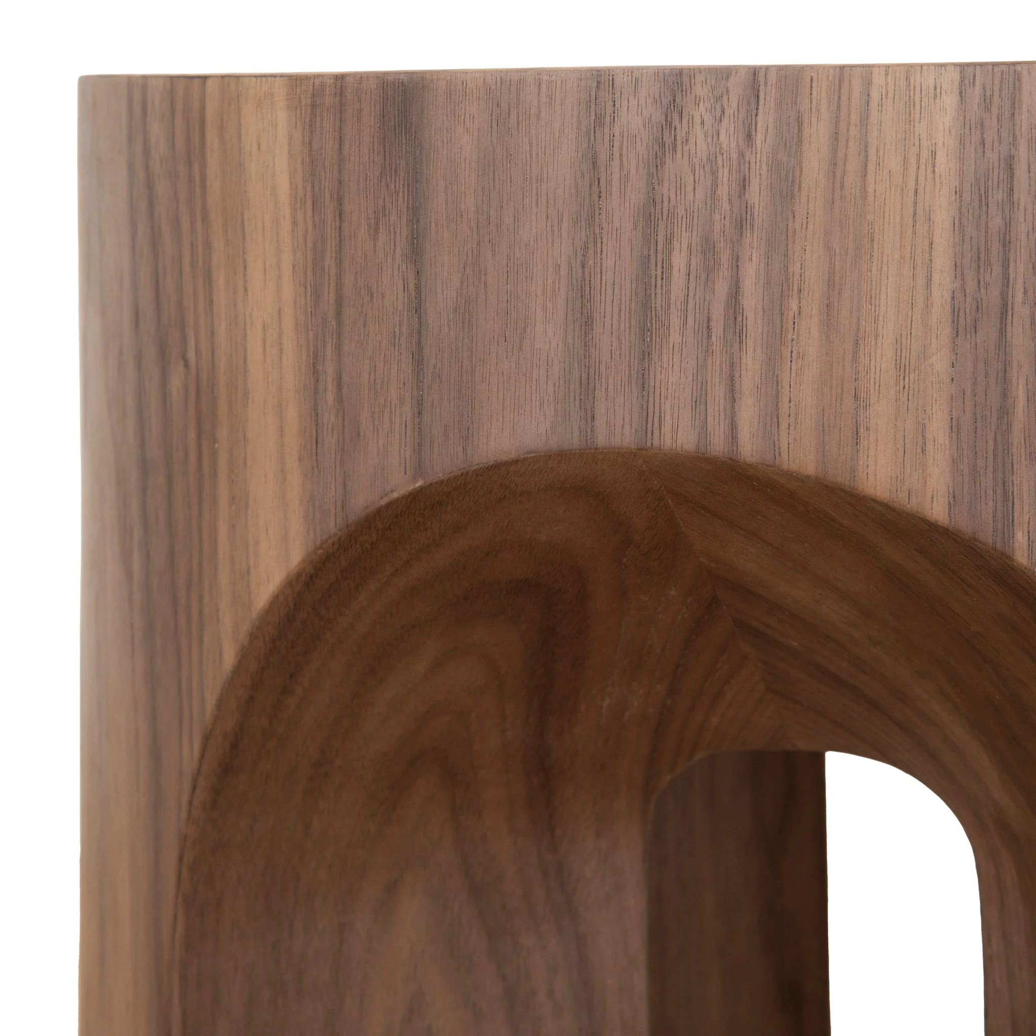 CST10178-DW 49.5cm Round Side Table - Walnut - Image 8