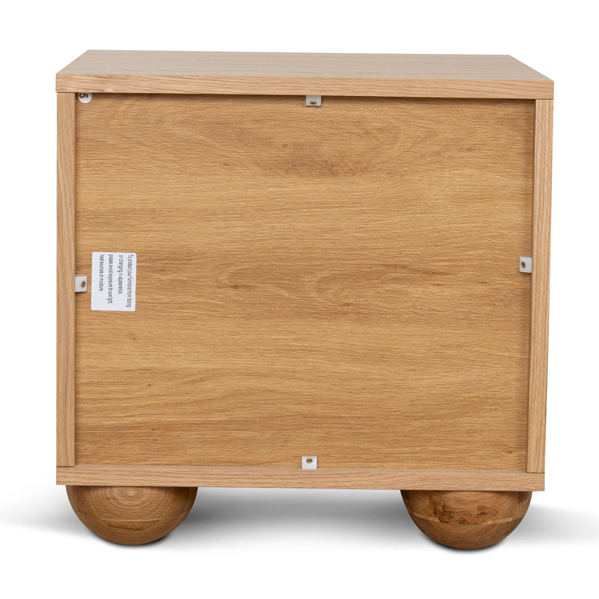CST10215-KD 50cm Bedside Table - Natural - Image 5