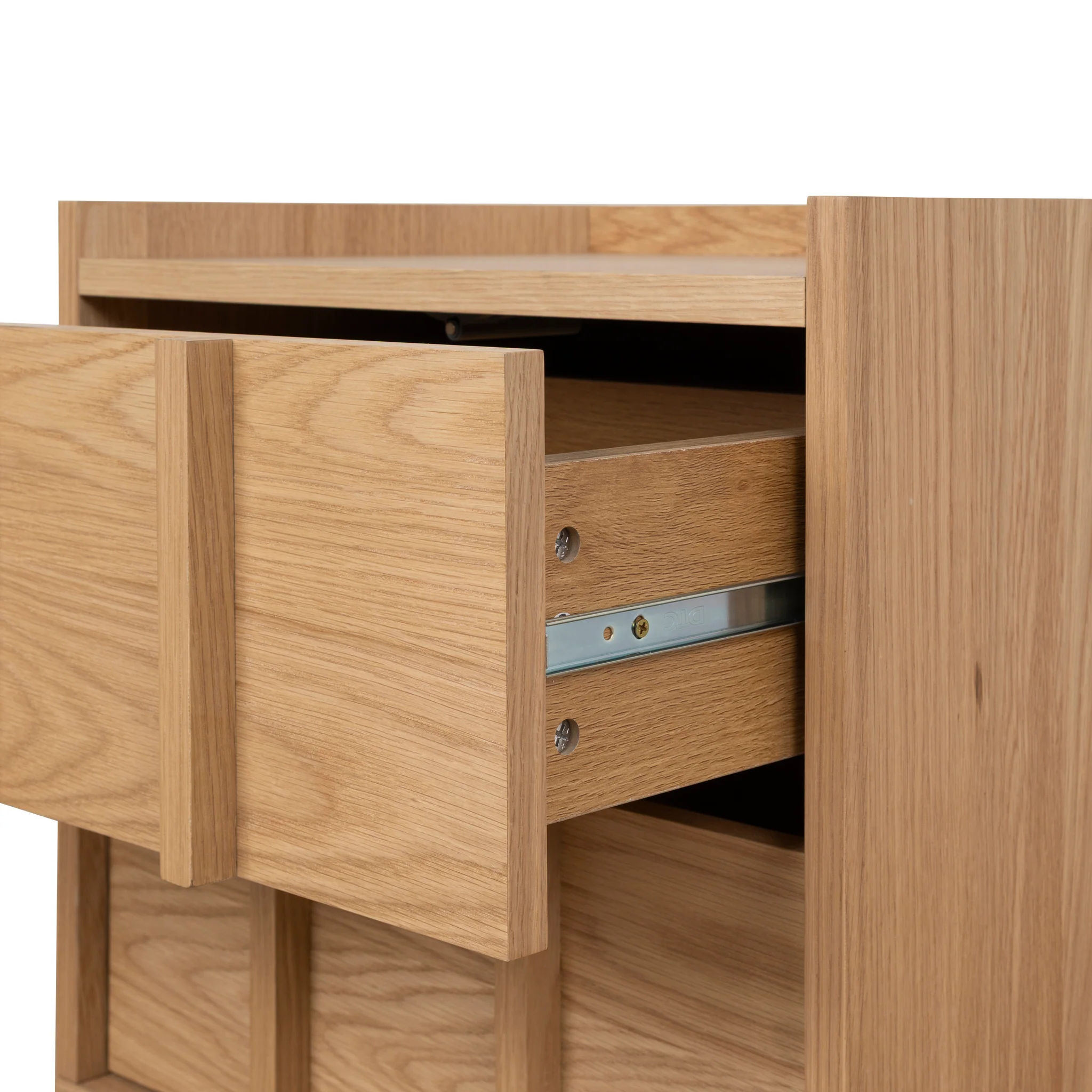 CST10216-KD 50cm Bedside Table - Natural - Image 13
