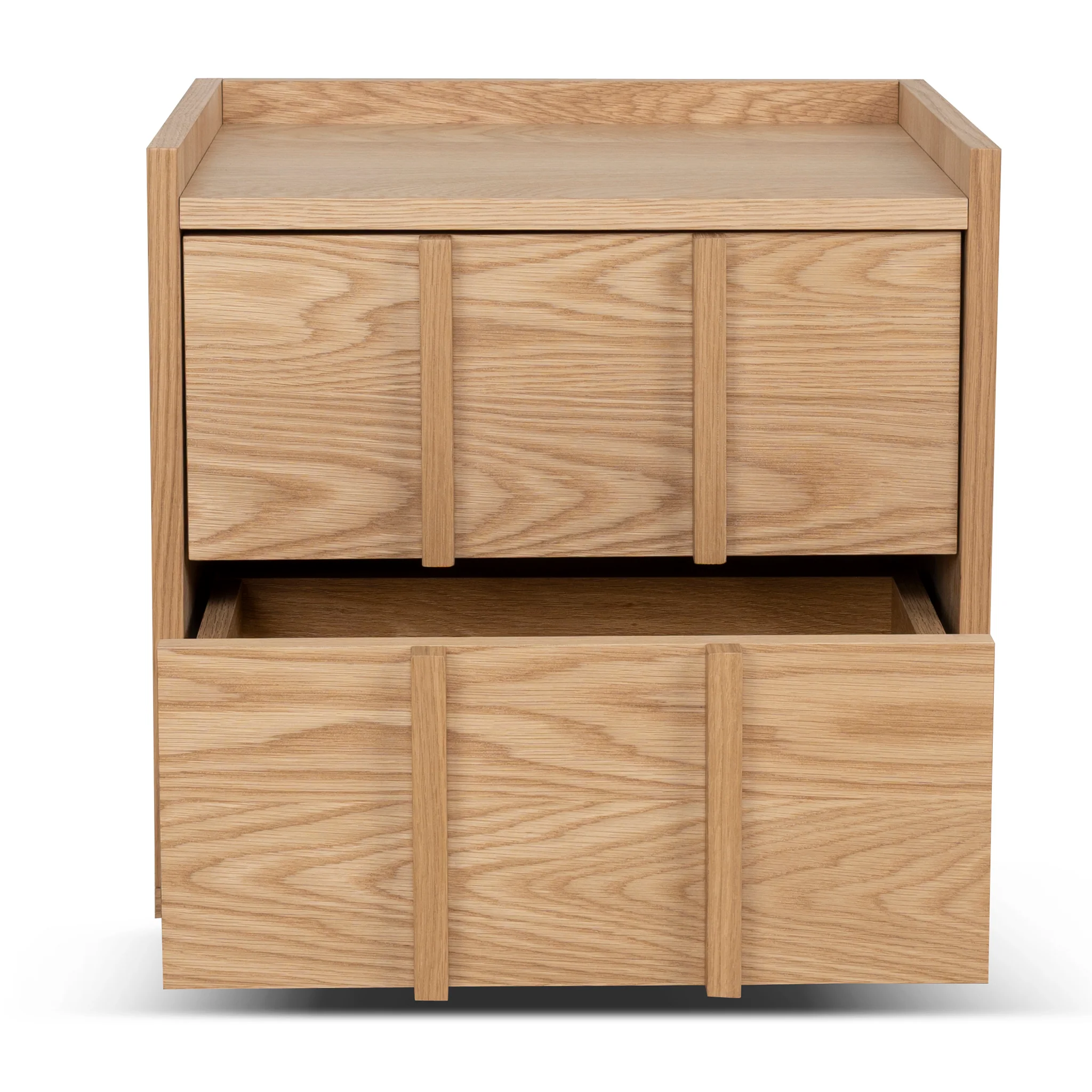 CST10216-KD 50cm Bedside Table - Natural - Image 3