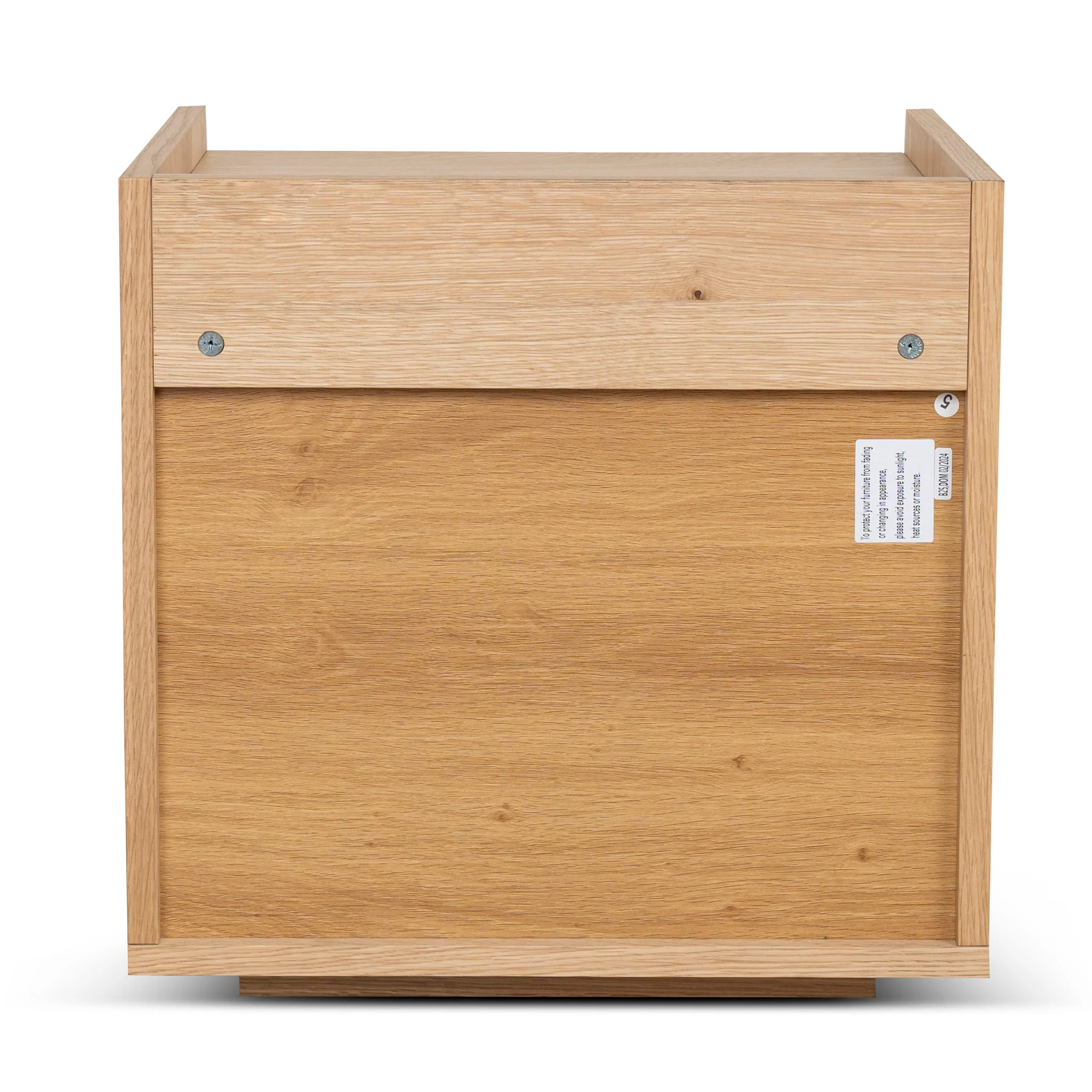 CST10216-KD 50cm Bedside Table - Natural - Image 6